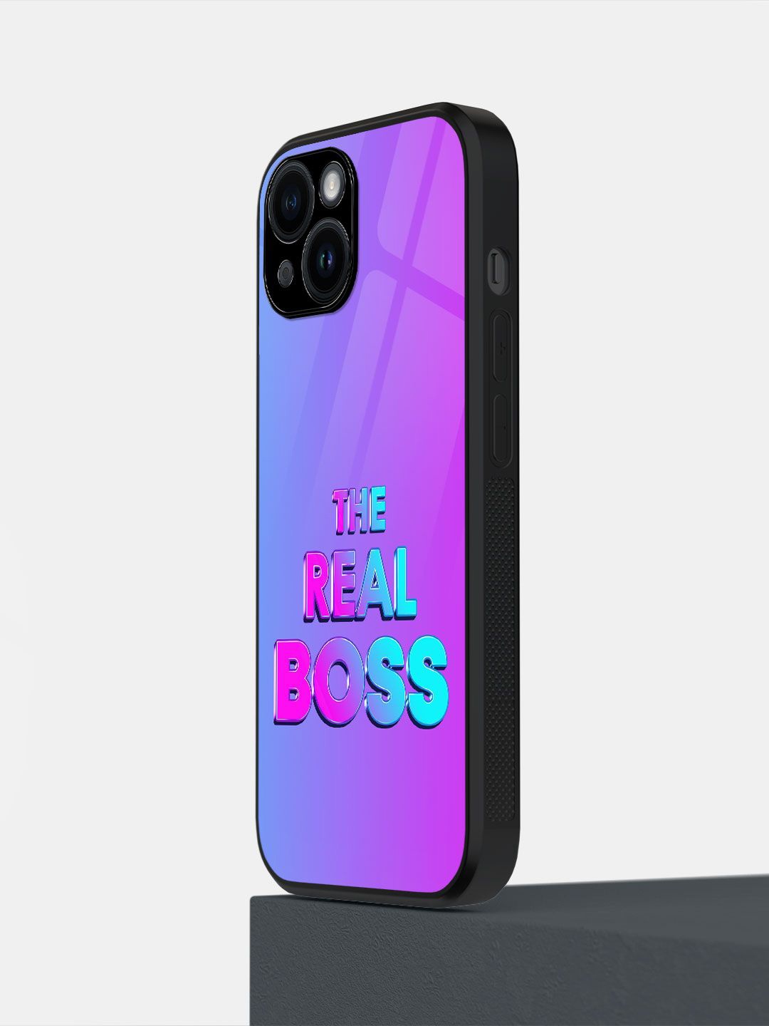 

macmerise Typography Printed iPhone 14 Back Case Mobile Accessories, Purple