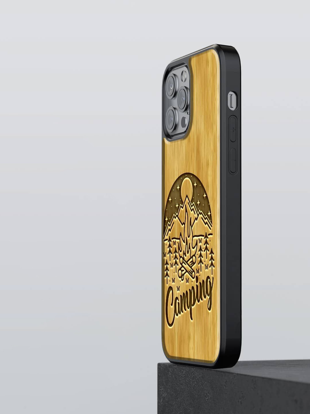 

macmerise Typography Printed iPhone 13 Pro Back Case Mobile Accessories, Yellow