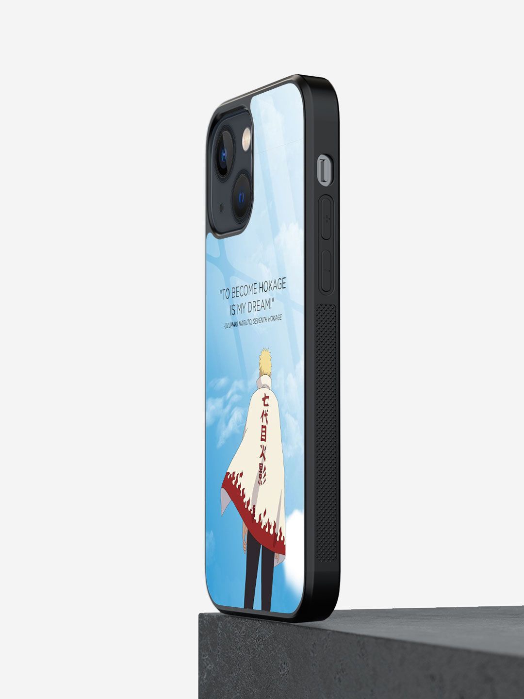 

macmerise Typography Printed iPhone 13 Back Case Mobile Accessories, Blue