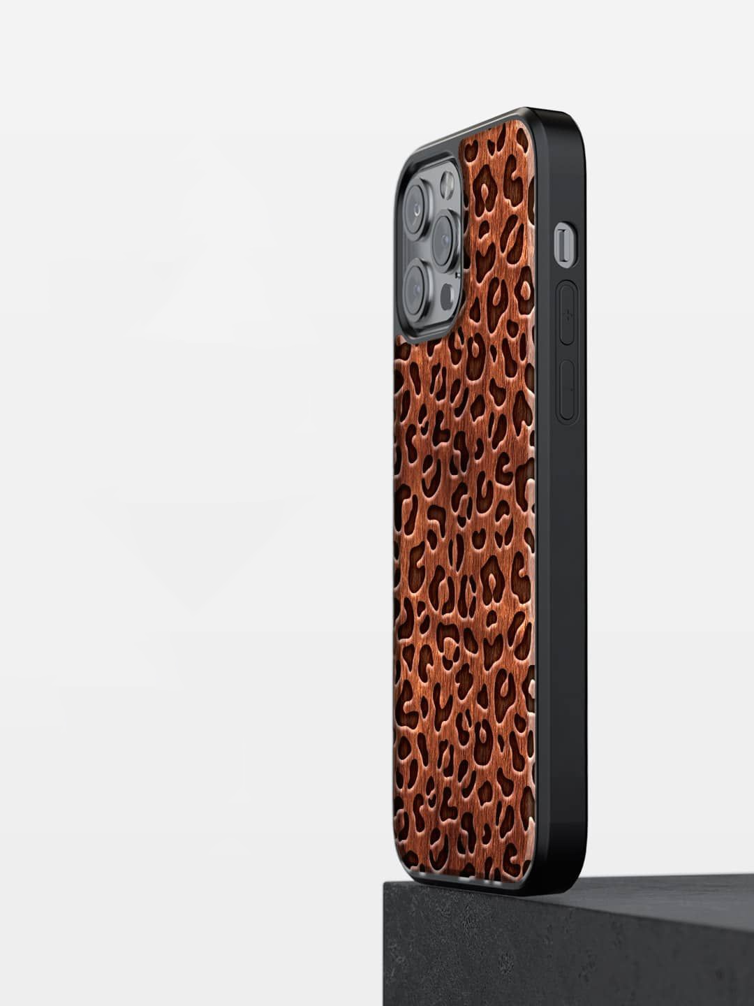 

macmerise Abstract Printed iPhone 13 Pro Max Back Case Mobile Accessories, Brown