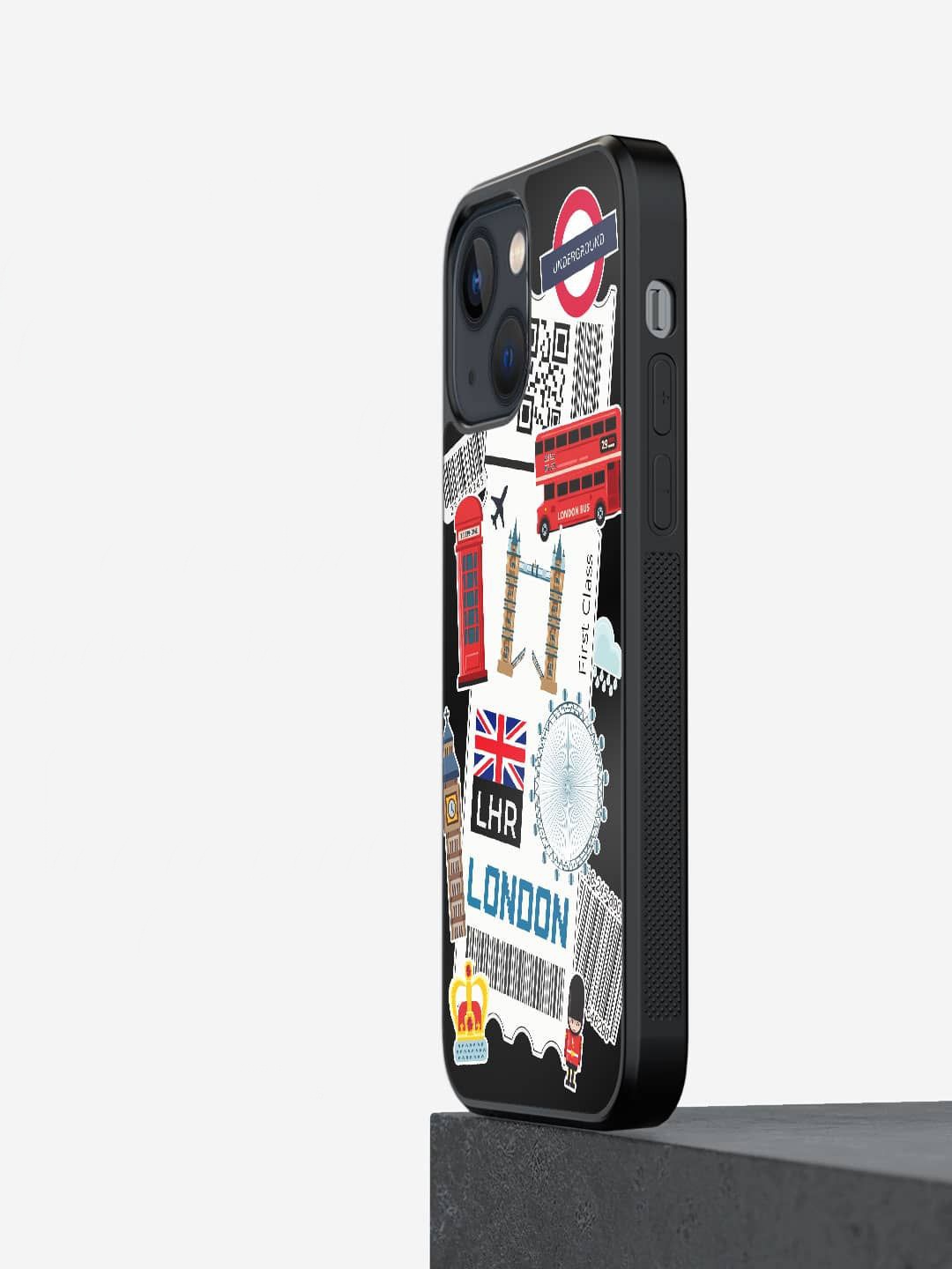 

macmerise Abstract Printed iPhone 13 Mini Back Case Mobile Accessories, White