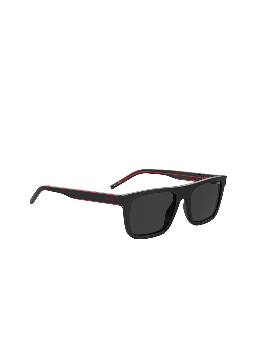 

HUGO Unisex Rectangle Sunglasses with UV Protected Lens 207071OIT54IR-Grey