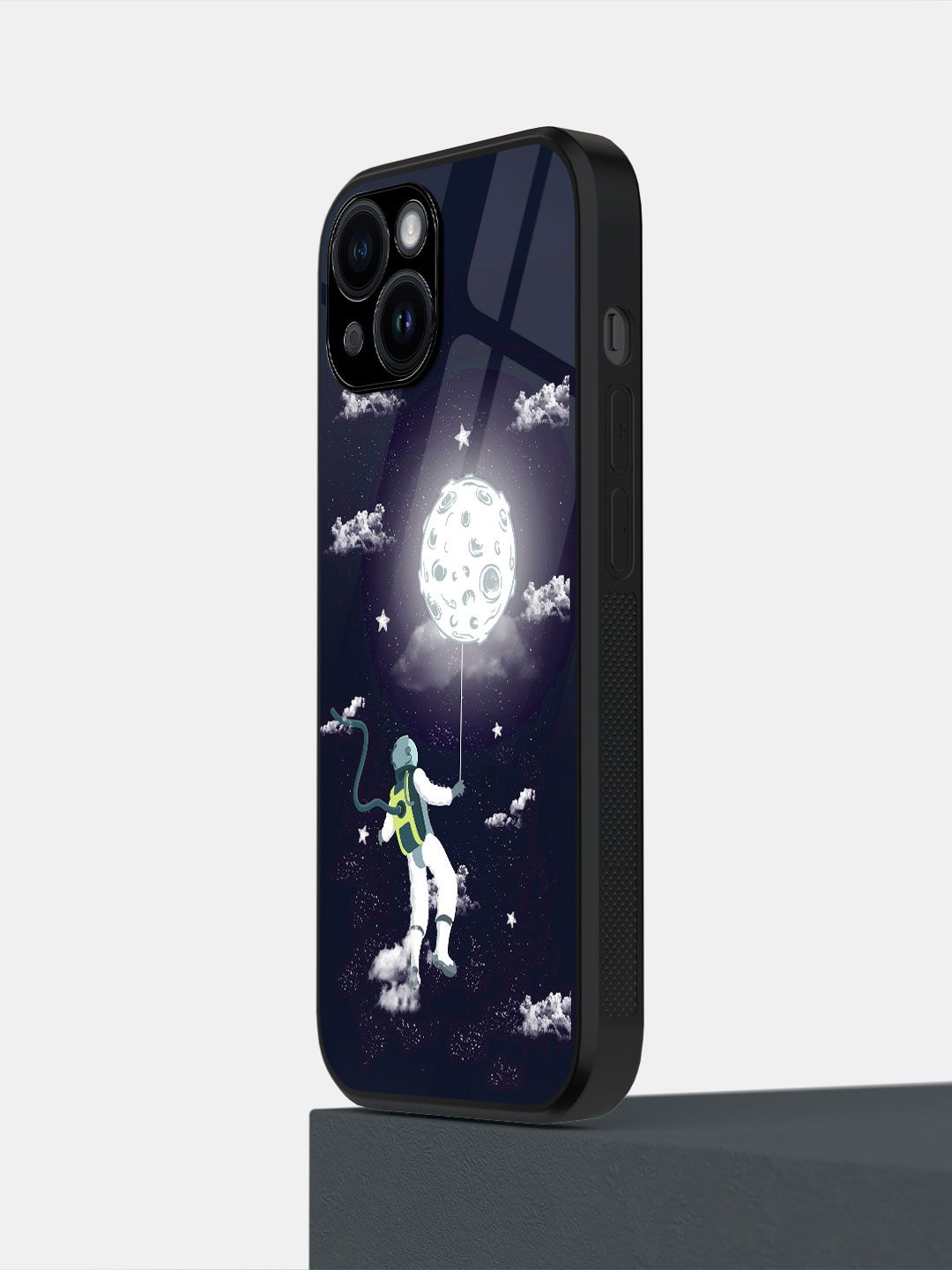 

macmerise Quirky Printed iPhone 14 Back Case Mobile Accessories, Black