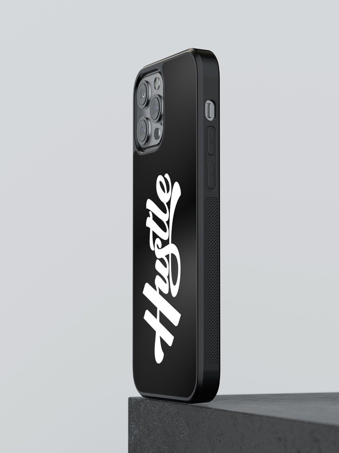 

macmerise Solid Printed iPhone 13 Pro Max Back Case Mobile Accessories, Black