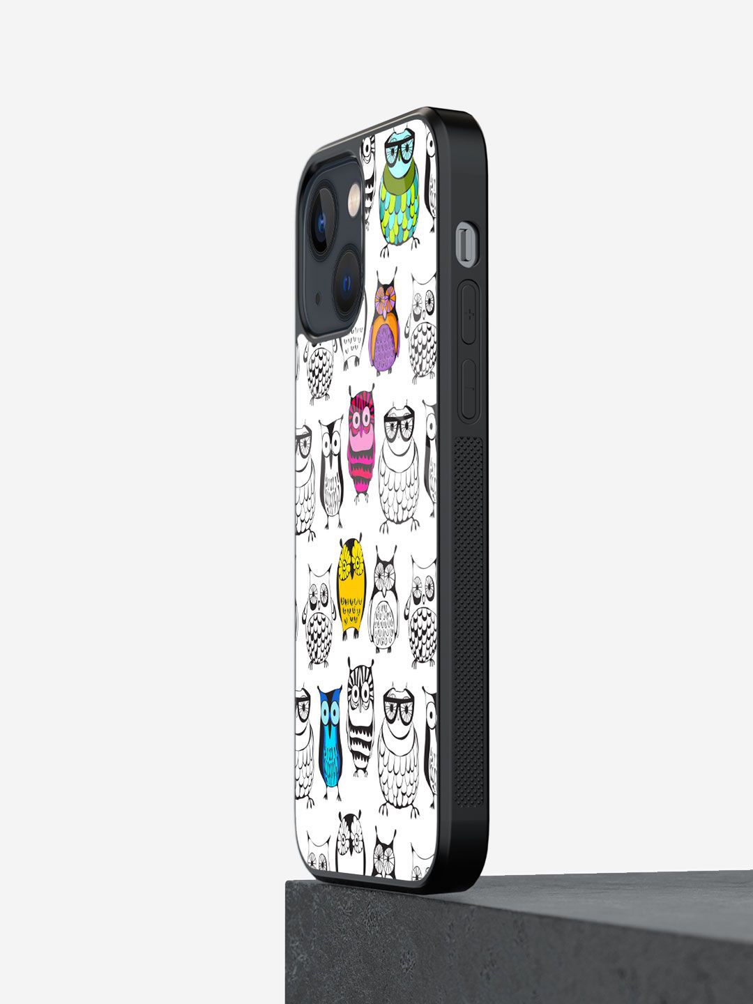 

macmerise Conversational Printed iPhone 13 Back Case Mobile Accessories, White