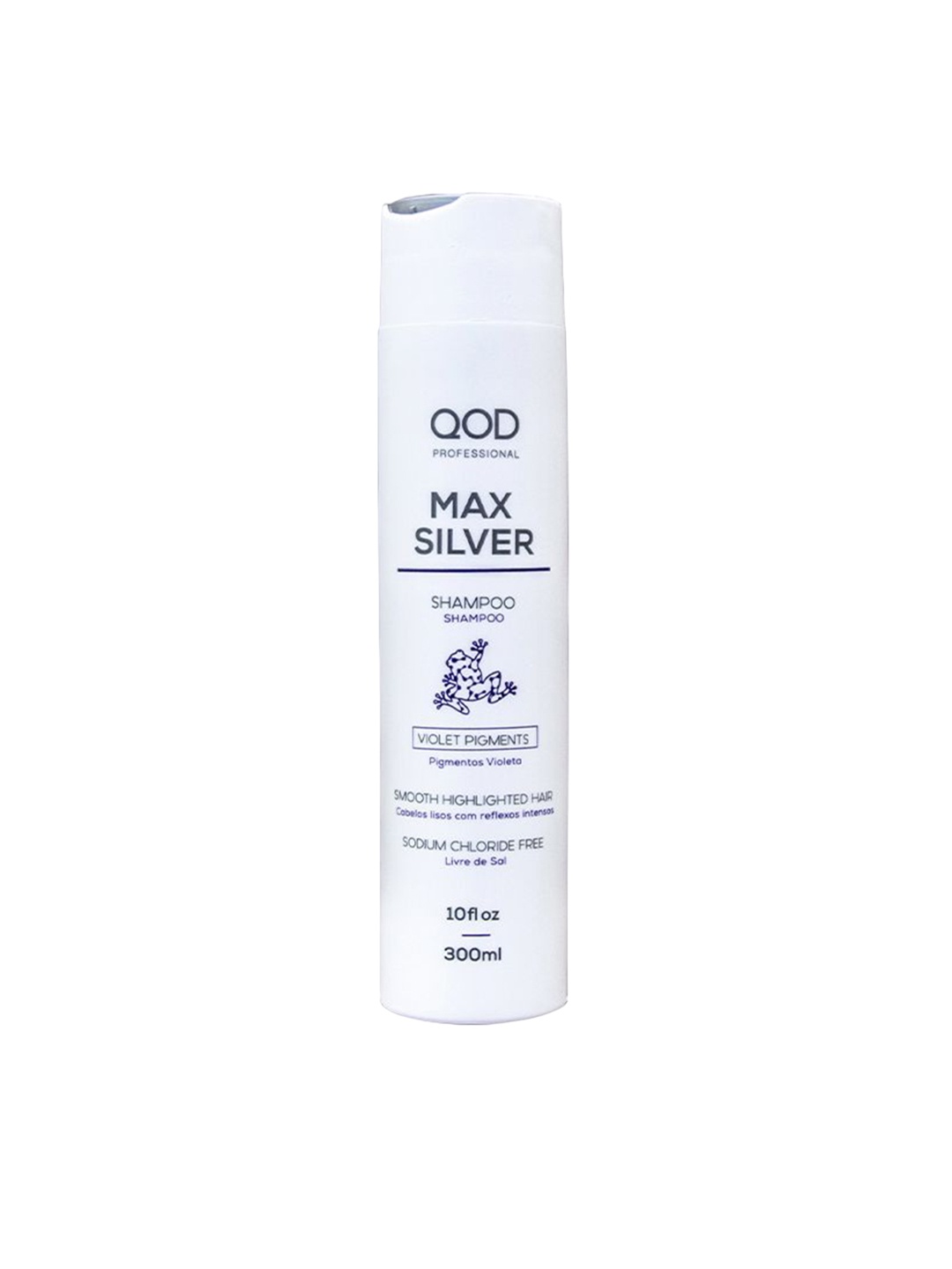 

QOD PROFESSIONAL Max Silver Shampoo- 300 ml, White