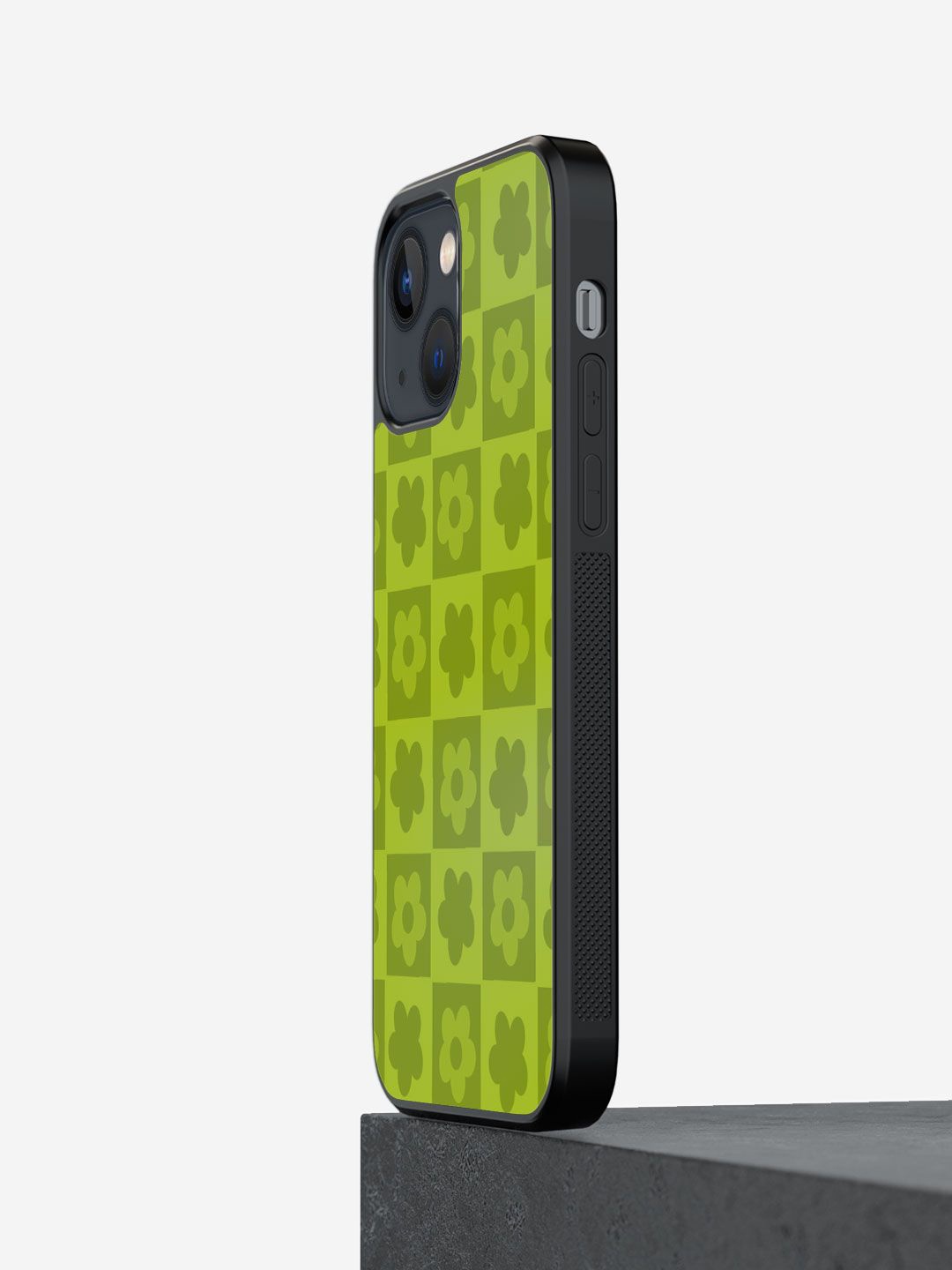 

macmerise Floral Printed iPhone 13 Mini Back Case Mobile Accessories, Green