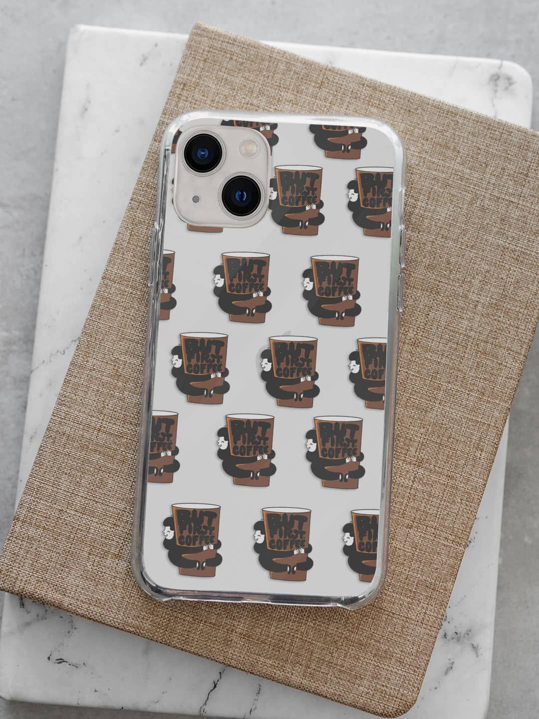 

macmerise Typography Printed iPhone 13 Mini Back Case Mobile Accessories, White