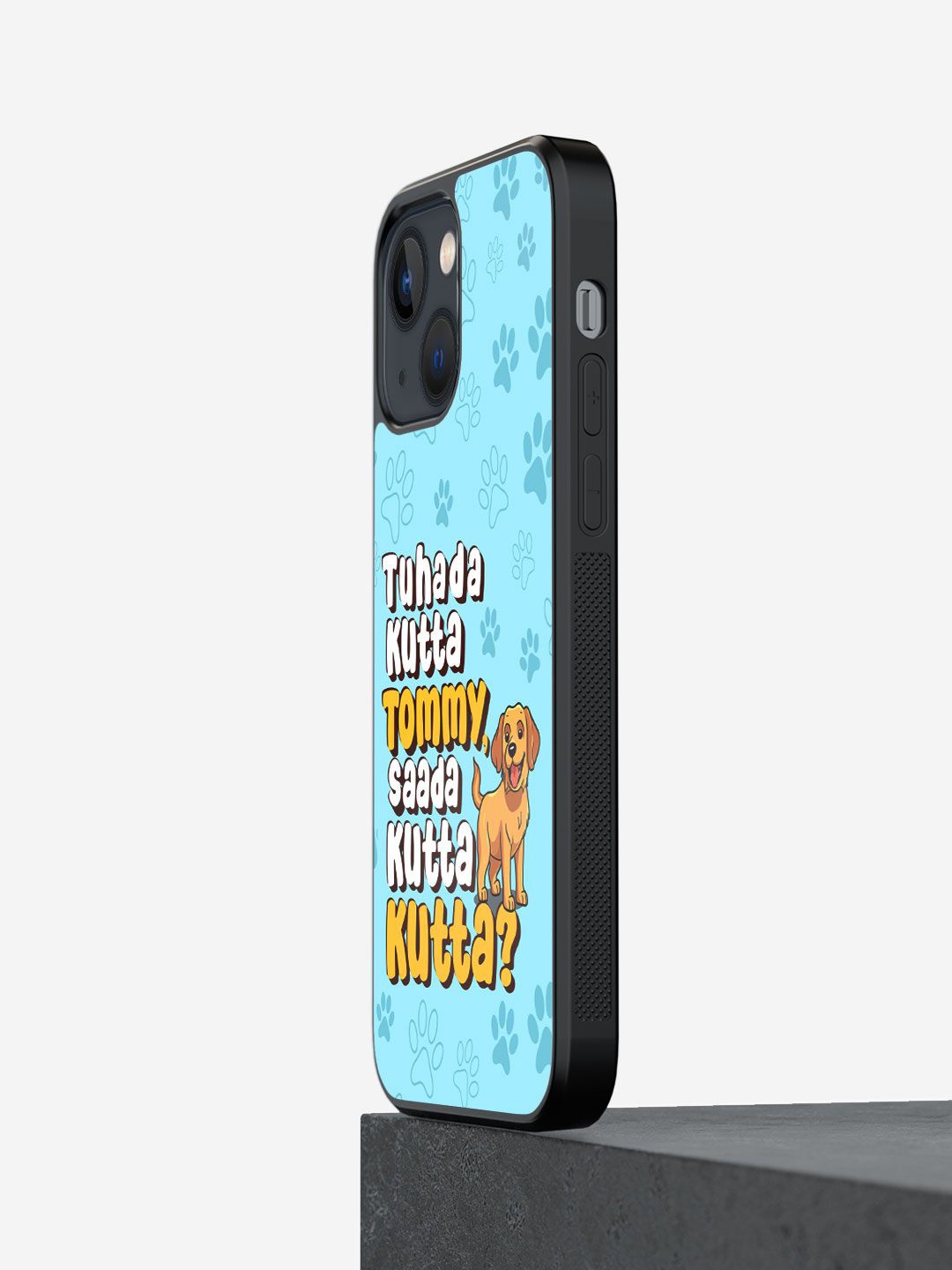 

macmerise Typography Printed iPhone 13 Mini Back Case Mobile Accessories, Blue