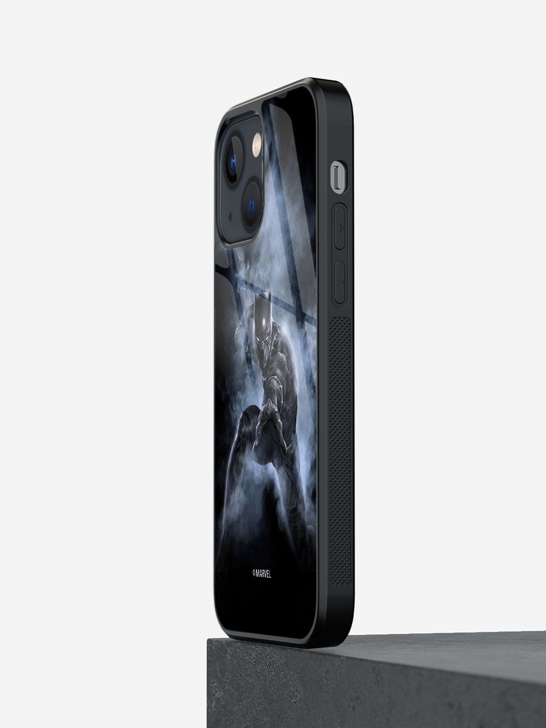 

macmerise Superhero Printed iPhone 13 Back Case Mobile Accessories, Grey