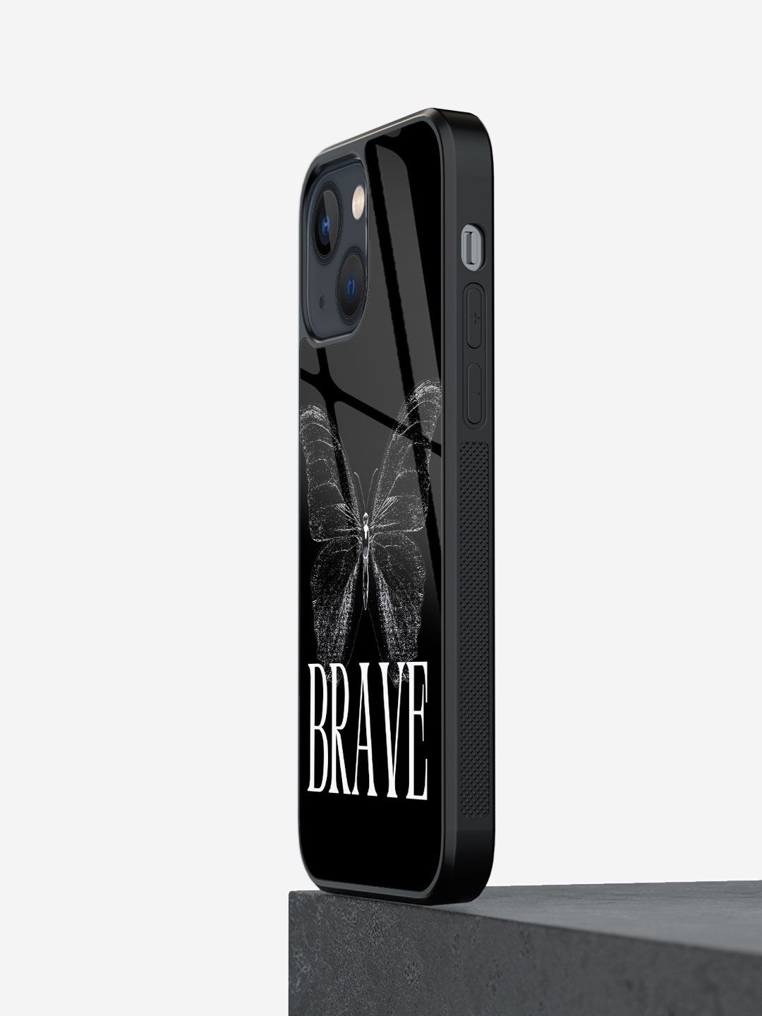 

macmerise Typography Printed iPhone 13 Back Case Mobile Accessories, Black