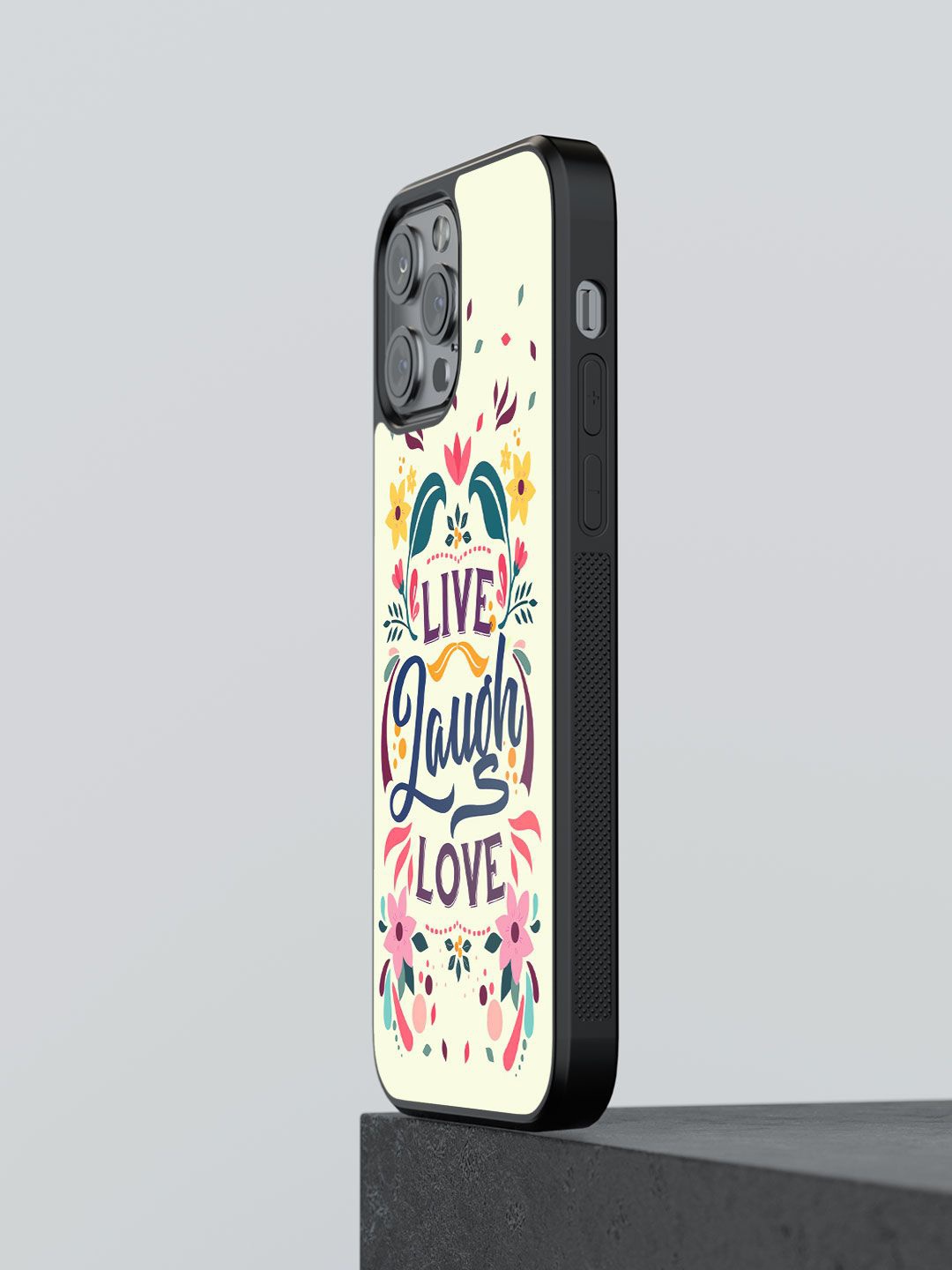 

macmerise Typography Printed iPhone 13 Pro Max Back Case Mobile Accessories, Cream