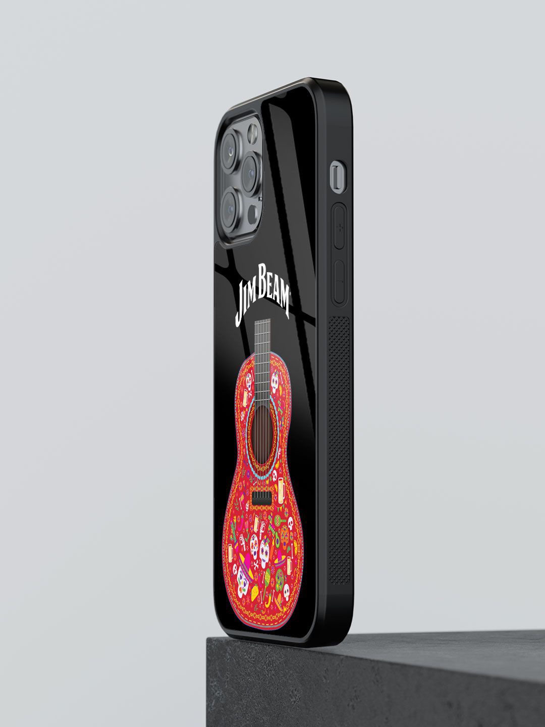 

macmerise Quirky Printed iPhone 13 Pro Back Case Mobile Accessories, Black