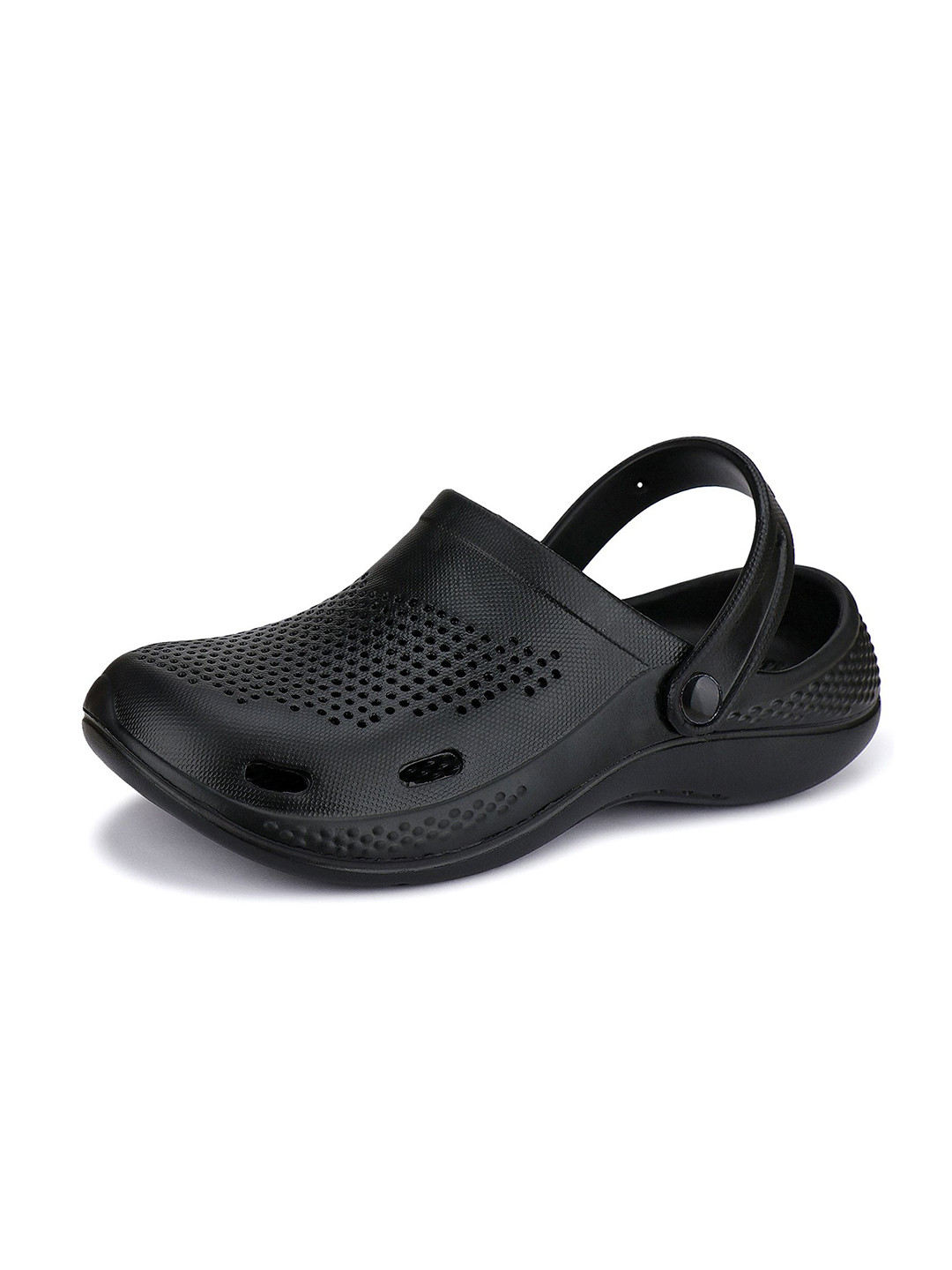

BERSACHE Men Ultra Soft Rubber Clogs, Black