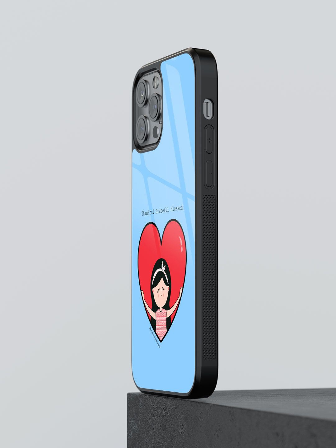 

macmerise Quirky Printed iPhone 13 Pro Max Back Case Mobile Accessories, Blue