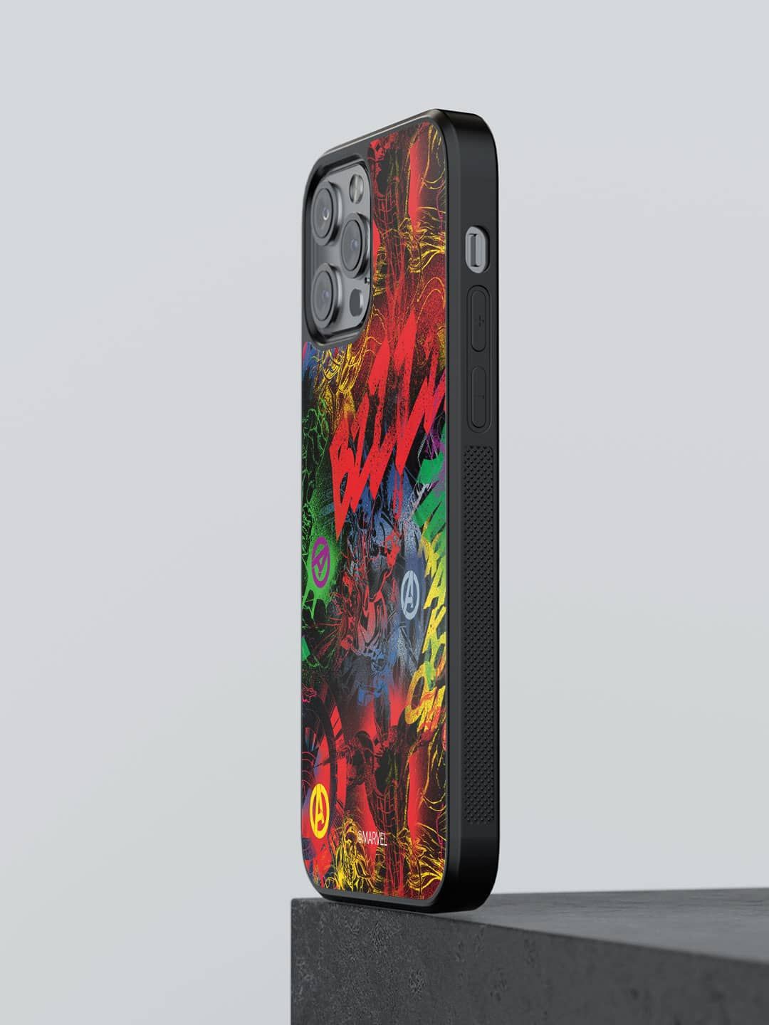 

macmerise Abstract Printed iPhone 13 Pro Max Back Case Mobile Accessories, Red