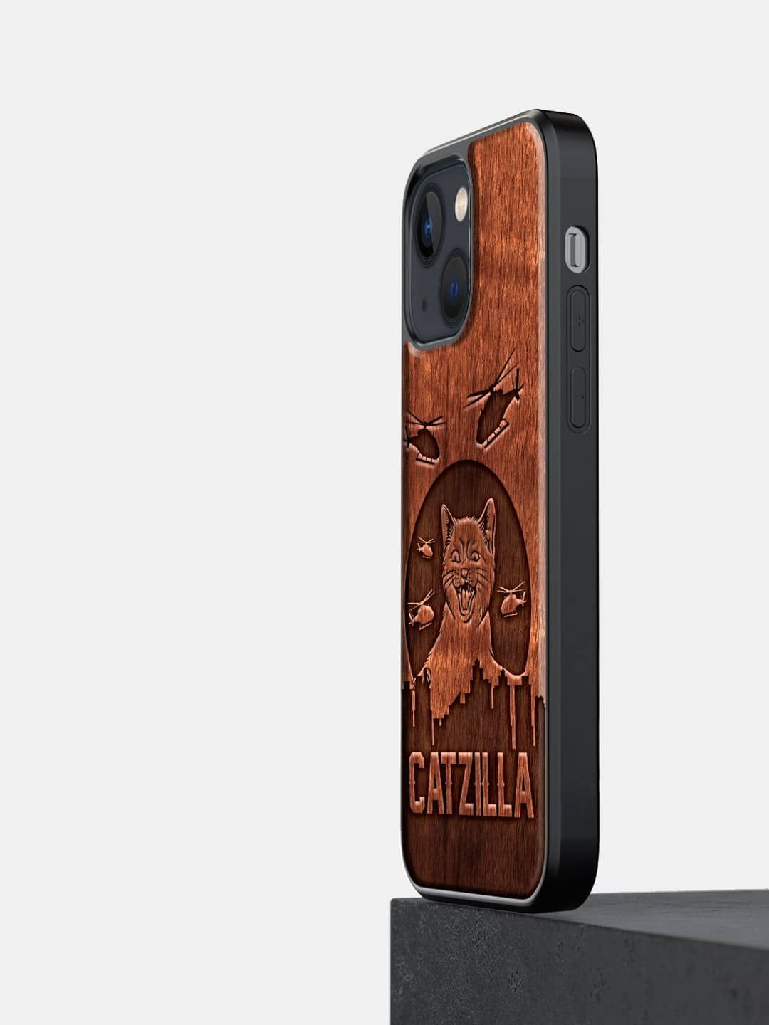 

macmerise Cartoon Characters Printed iPhone 13 Back Case Mobile Accessories, Brown