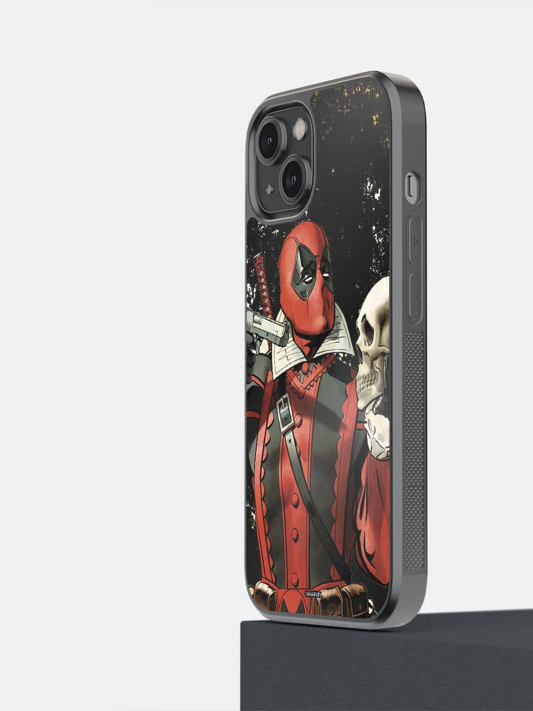 

macmerise Cartoon Characters Printed iPhone 14 Back Case Mobile Accessories, Black