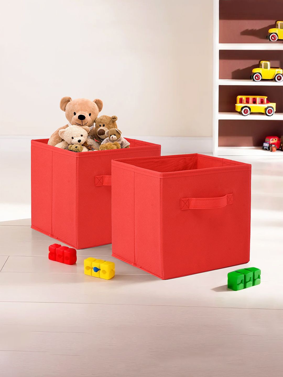 

Kuber Industries Red 2 Pieces Drawer Organisers