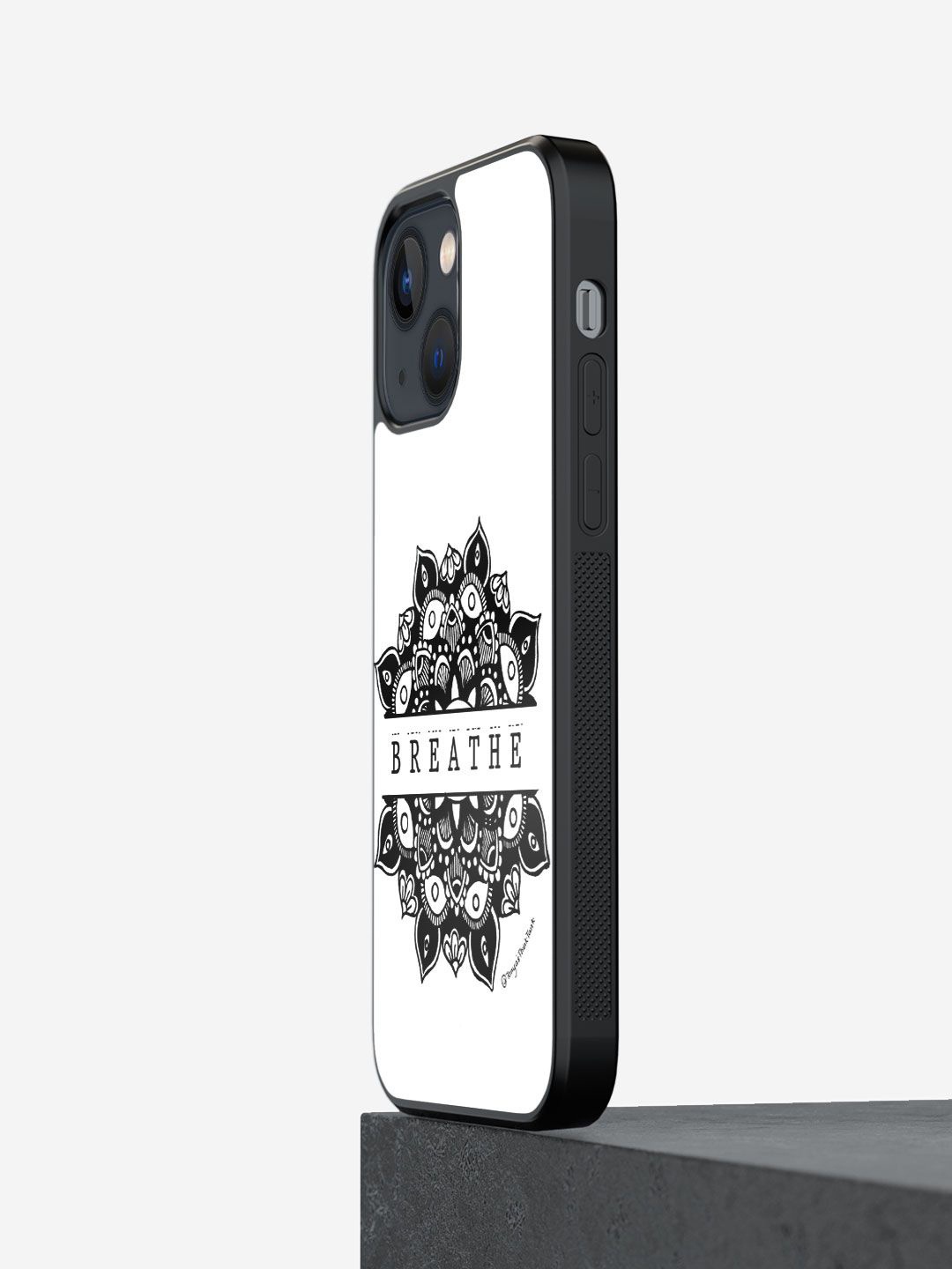 

macmerise Cartoon Characters Printed iPhone 13 Back Case Mobile Accessories, White