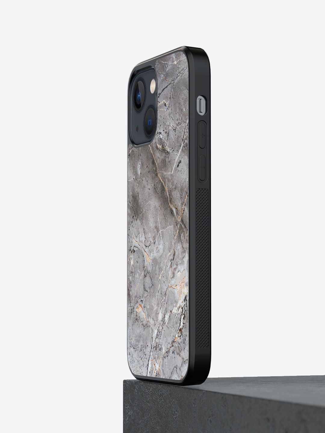 

macmerise Abstract Printed iPhone 13 Back Case Mobile Accessories, Grey