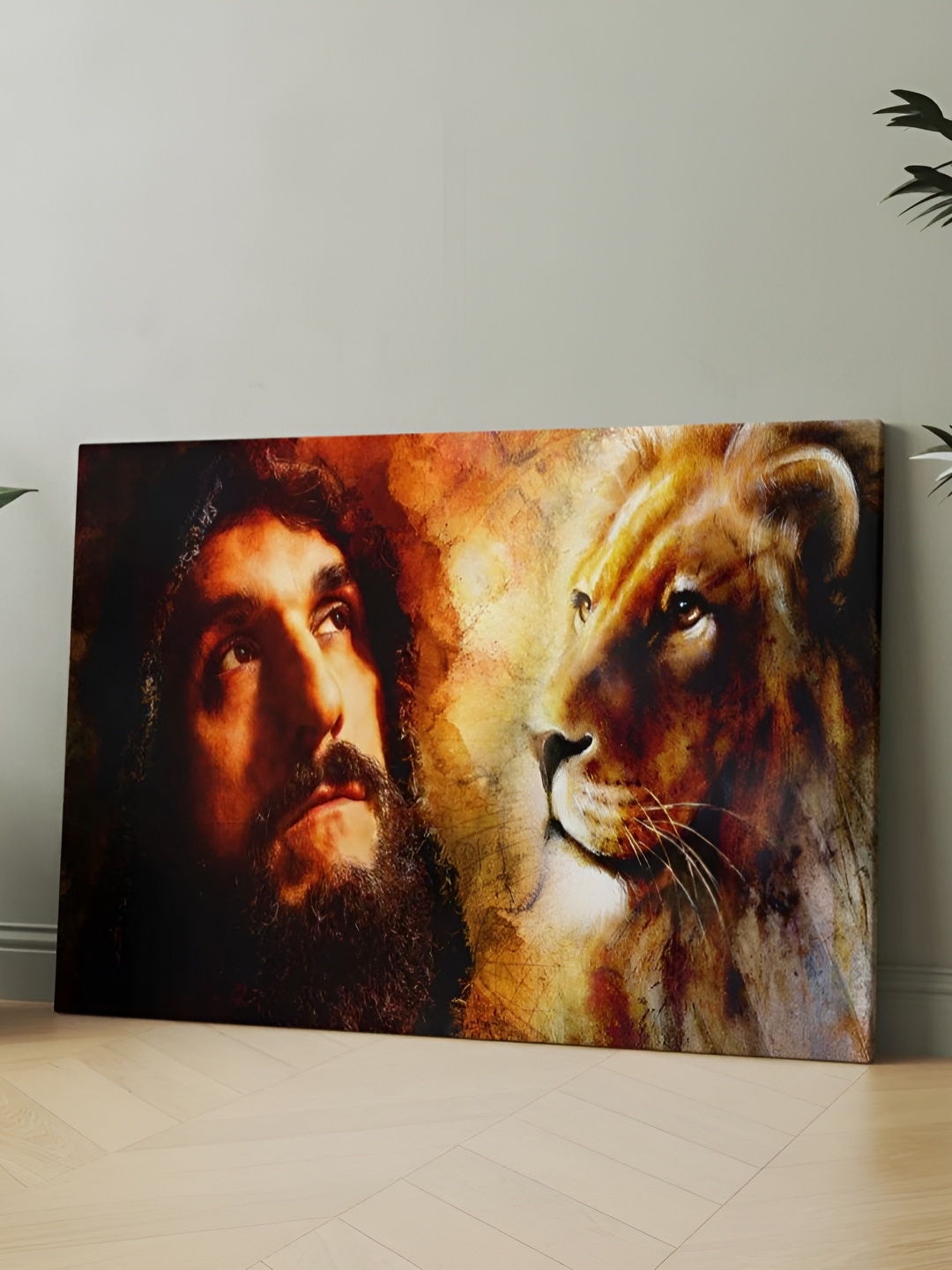 

CLAWCRAFTS Brown & Black Wooden Wall Paintings