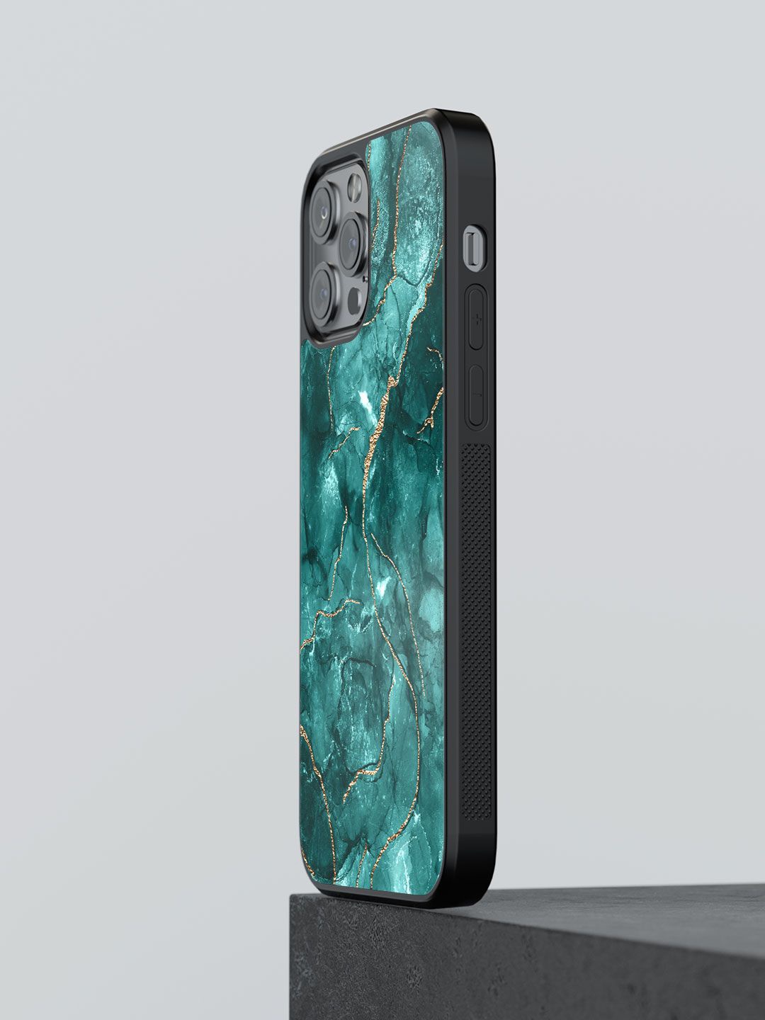 

macmerise Abstract Printed iPhone 13 Pro Max Back Case Mobile Accessories, Green