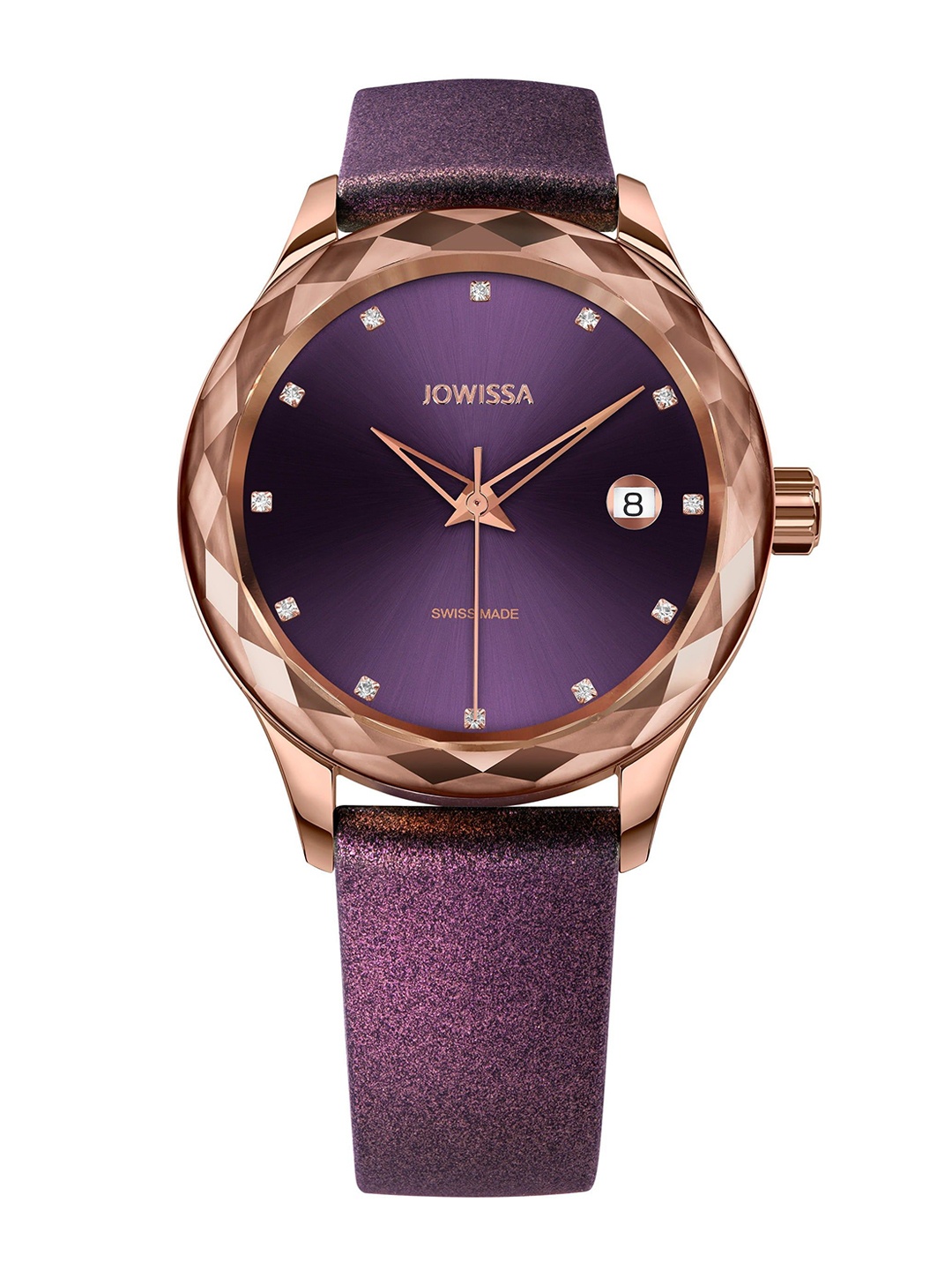 

JOWISSA Women Swiss Made Tiro Quartz Dial Analog Watch J6.248.M, Purple