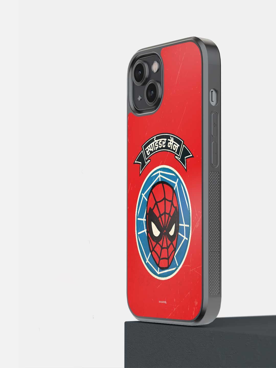 

macmerise Cartoon Characters Printed iPhone 14 Back Case Mobile Accessories, Red