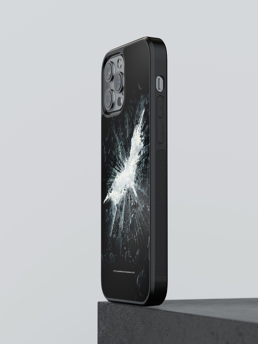 

macmerise Superhero Printed iPhone 13 Pro Back Case Mobile Accessories, Black