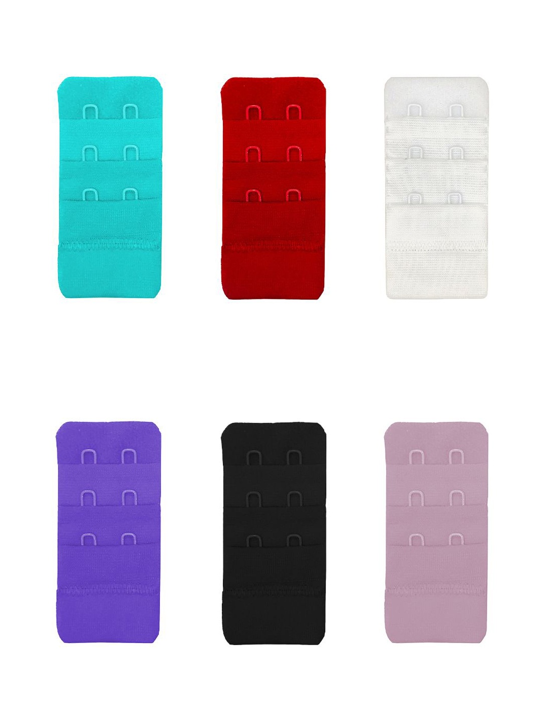 

FIMBUL Set of 4 Reusable Bra Straps and Extenders Lingerie accessories, Sea green