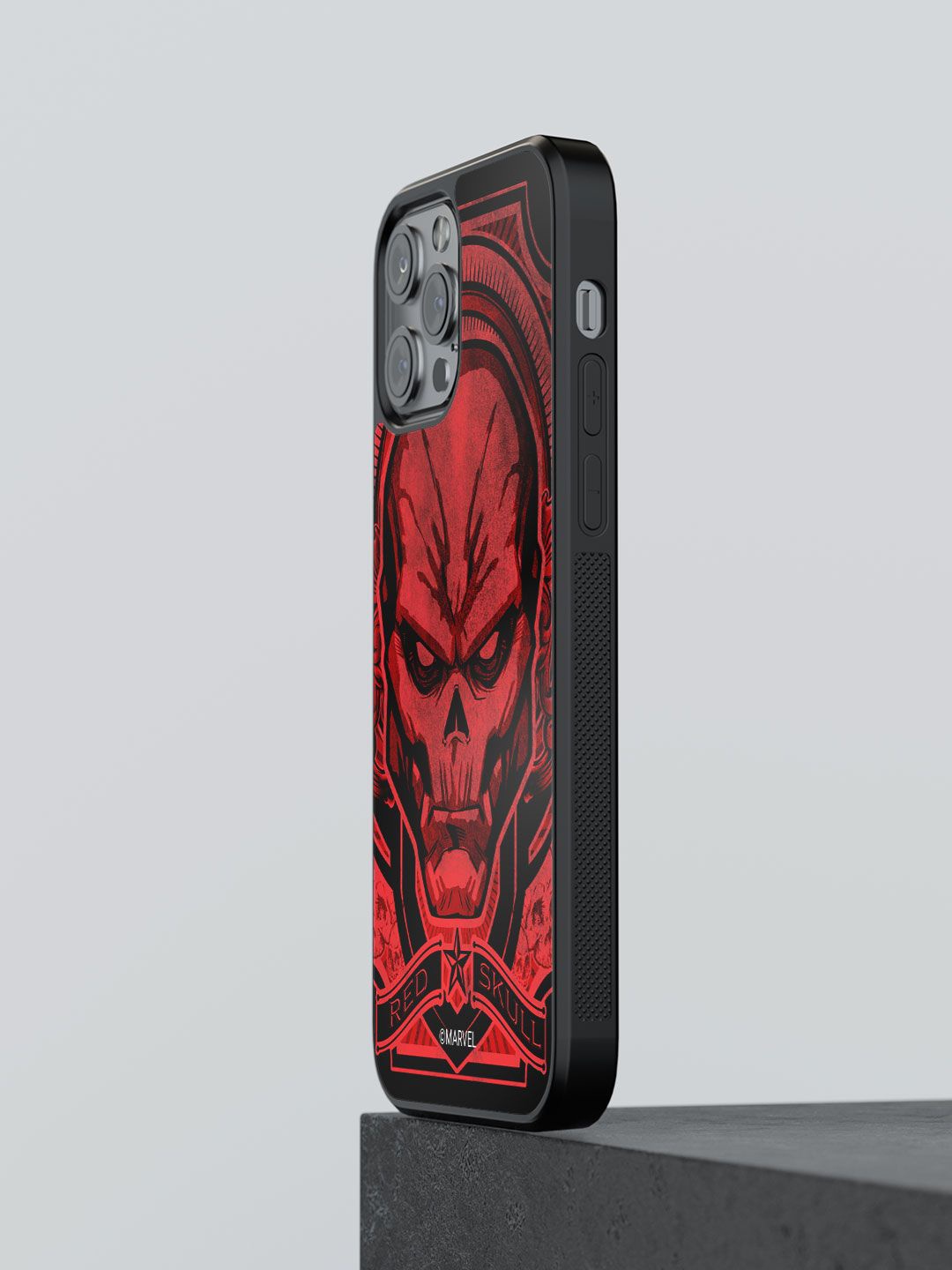 

macmerise Cartoon Characters Printed iPhone 13 Pro Back Case Mobile Accessories, Red
