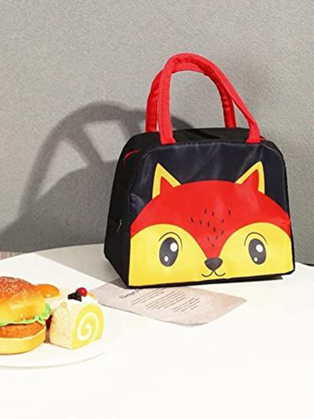 

HOUSE OF QUIRK Other Prints Insulated Lunch bags Travel Accessory, Black