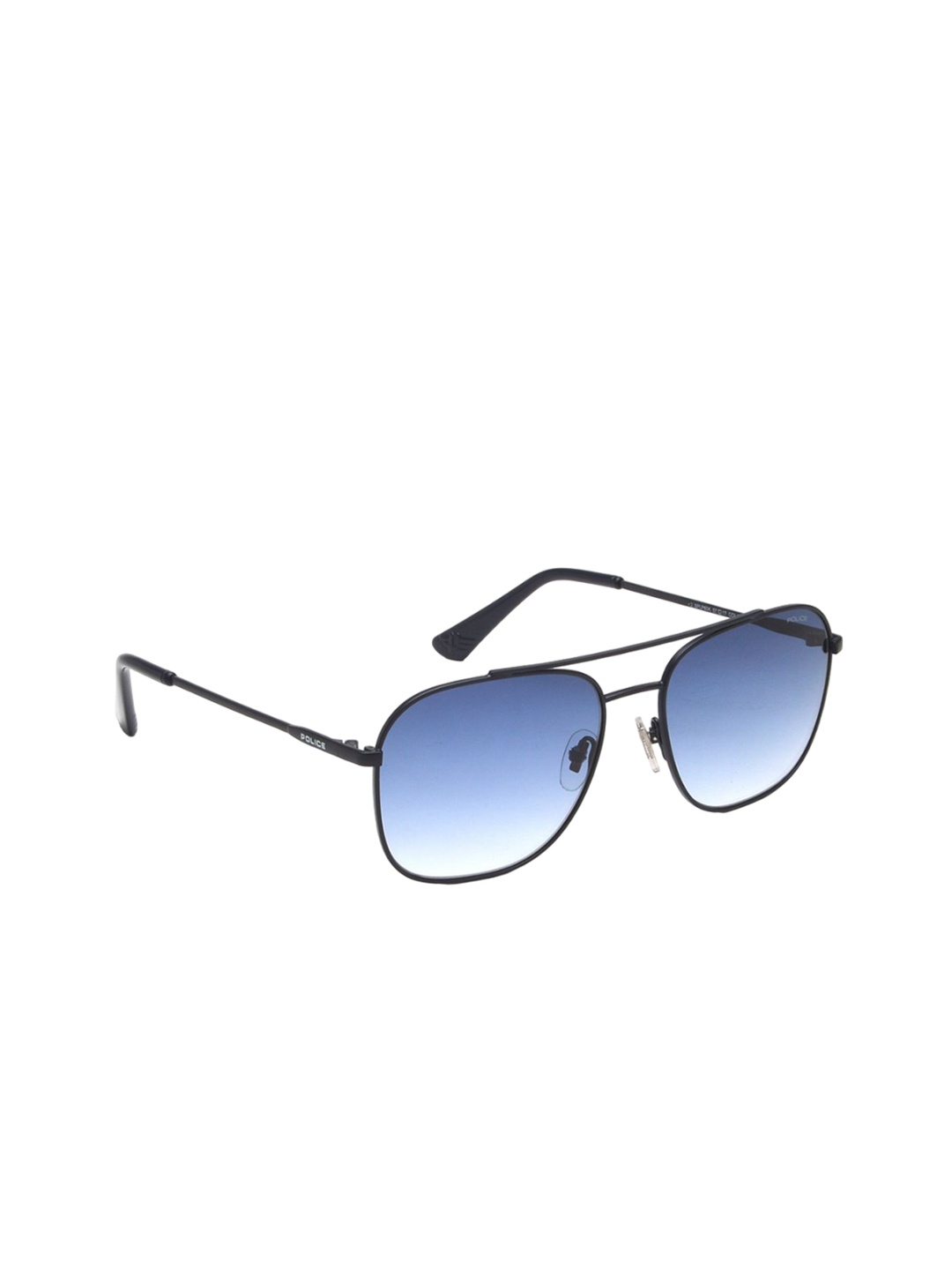 

Police Men Square Sunglasses with UV Protected Lens, Blue