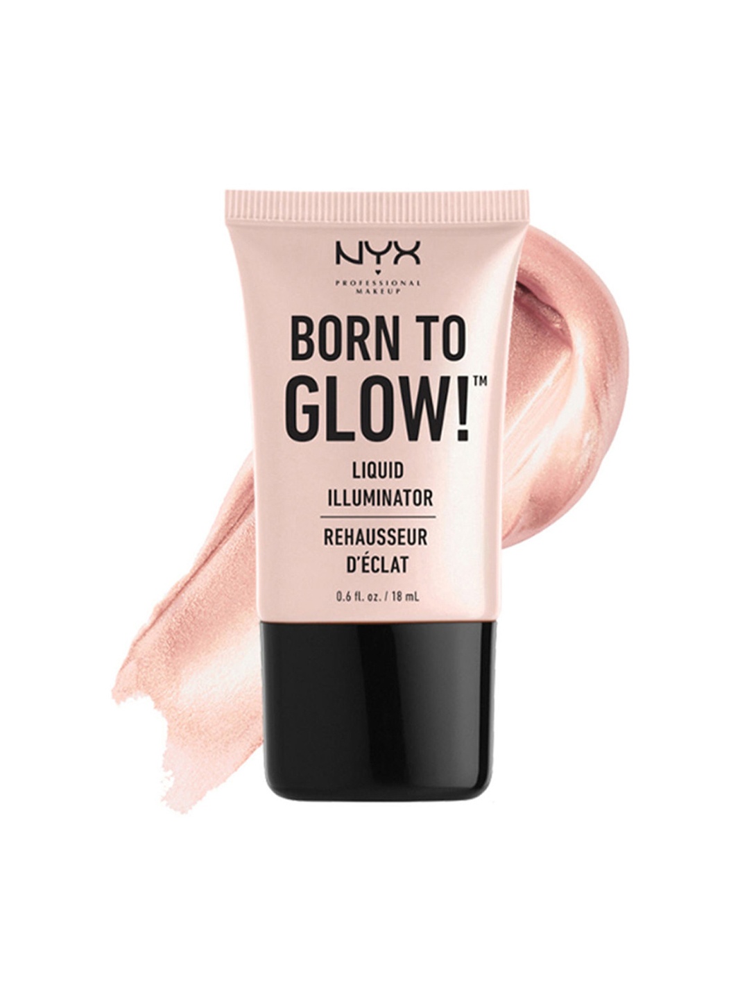 

NYX PROFESSIONAL MAKEUP Born To Glow Liquid Illuminator Highlighter 18ml - Sunbeam 01, Pink