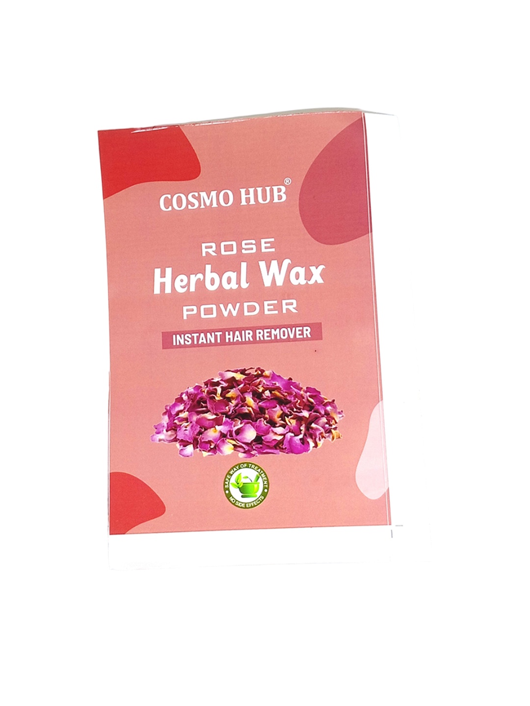 

COSMO HUB Rose Herbal Wax Powder For Instant Hair Remover 100g, Camel brown