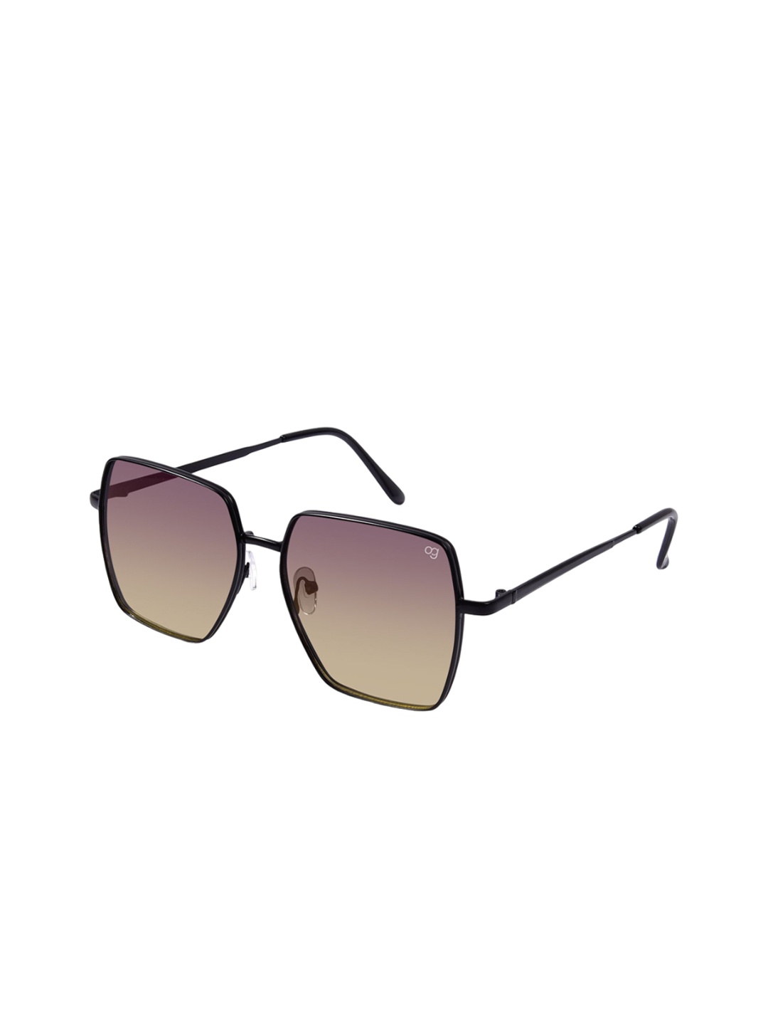 

Woggles Women Oversized Sunglasses with UV Protected Lens WOSK-MOV-8007C8, Yellow