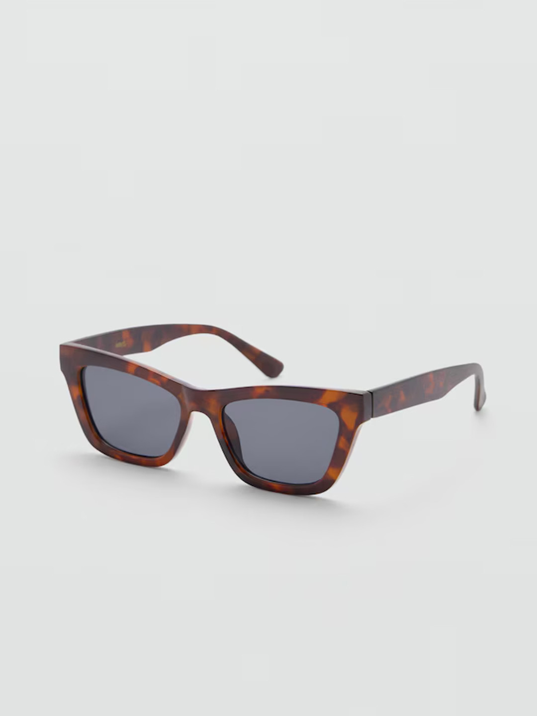 

MANGO Women Rectangle Sunglasses with UV Protected Lens 77930570, Black