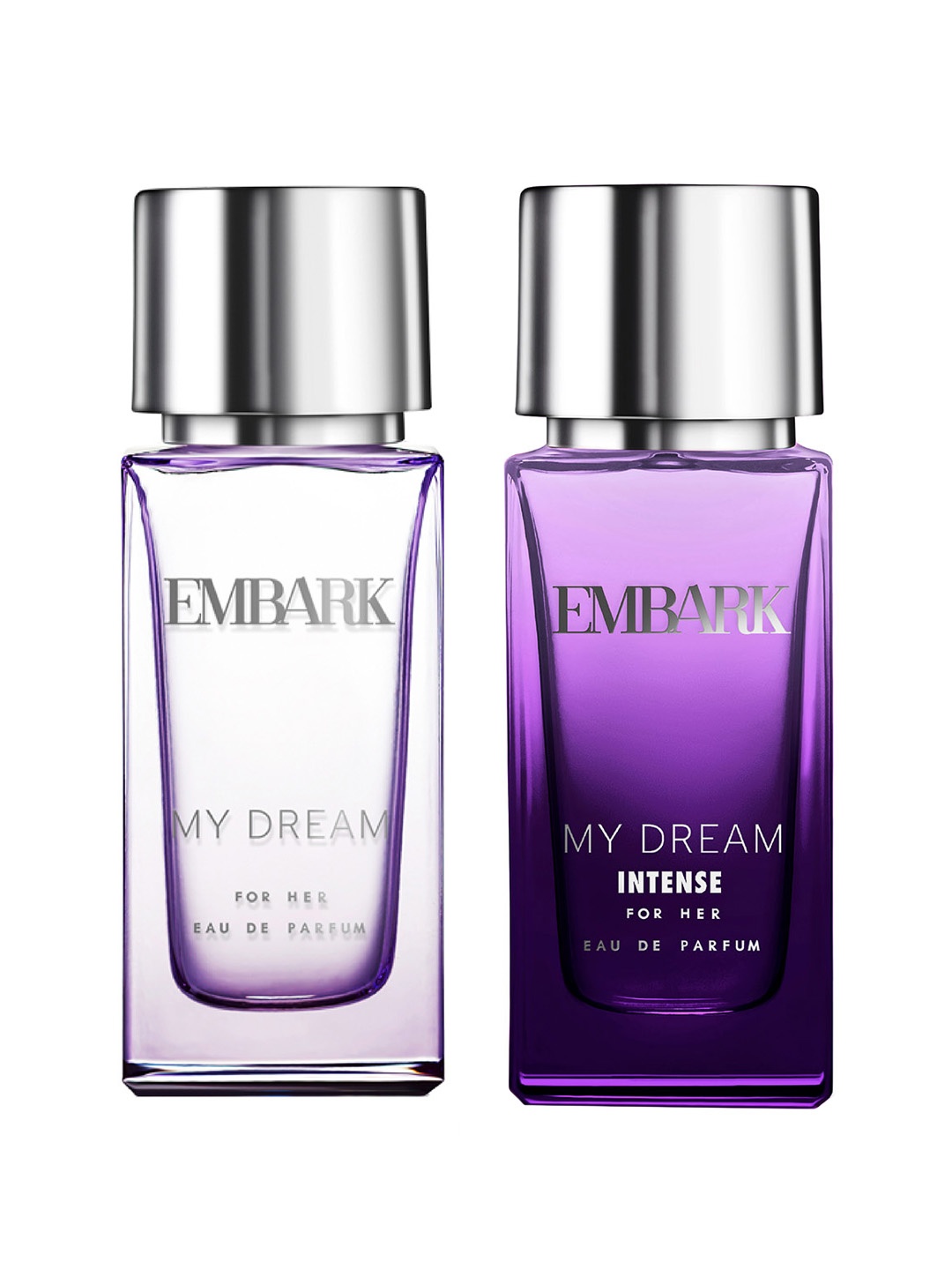 

EMBARK Women My Dream & My Dream Intense Eau De Parfum Duo - 30ml each, Purple