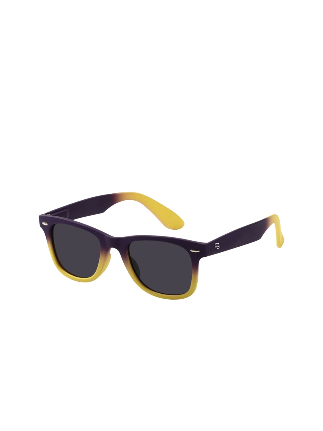 

Woggles Unisex Wayfarer Polarised Sunglasses with UV Protected Lens WOWF-02-CC-2004-Black