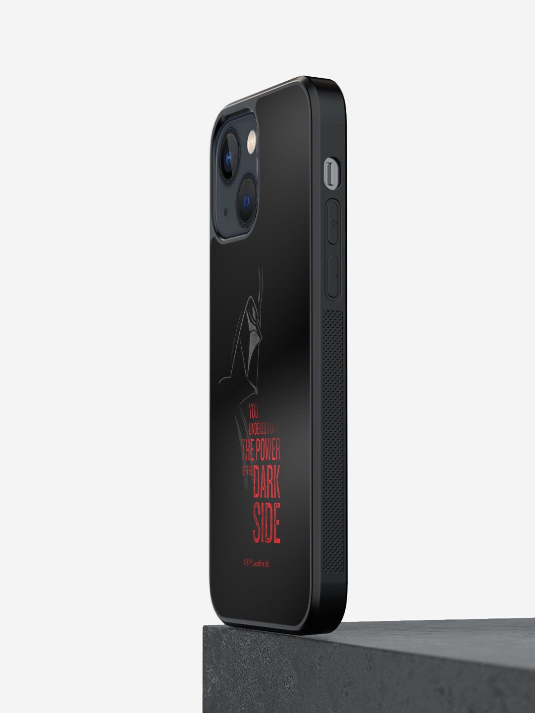 

macmerise Typography Printed iPhone 13 Mini Back Case Mobile Accessories, Black
