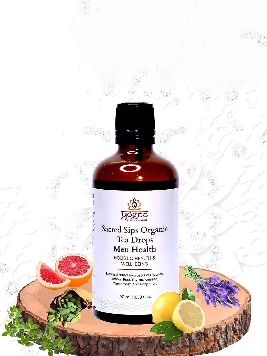 

YOGEE Organic Herbal Tea Drops-100ml, White
