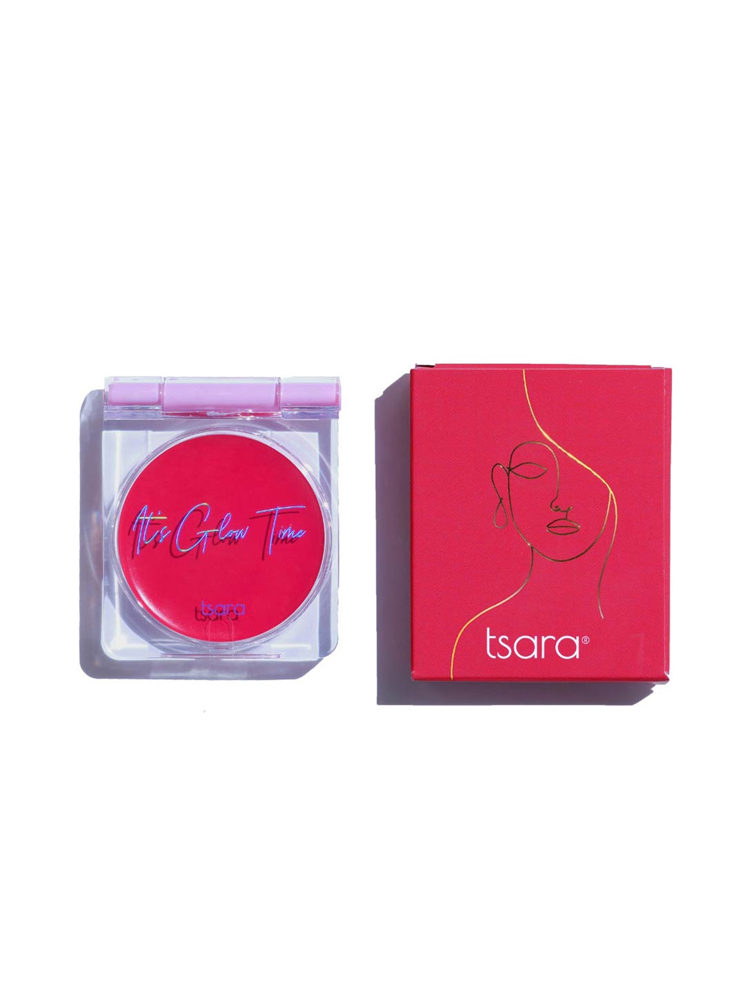 

tsara It's Glow Time Universal Tint 4.5 g - Hey June, Pink