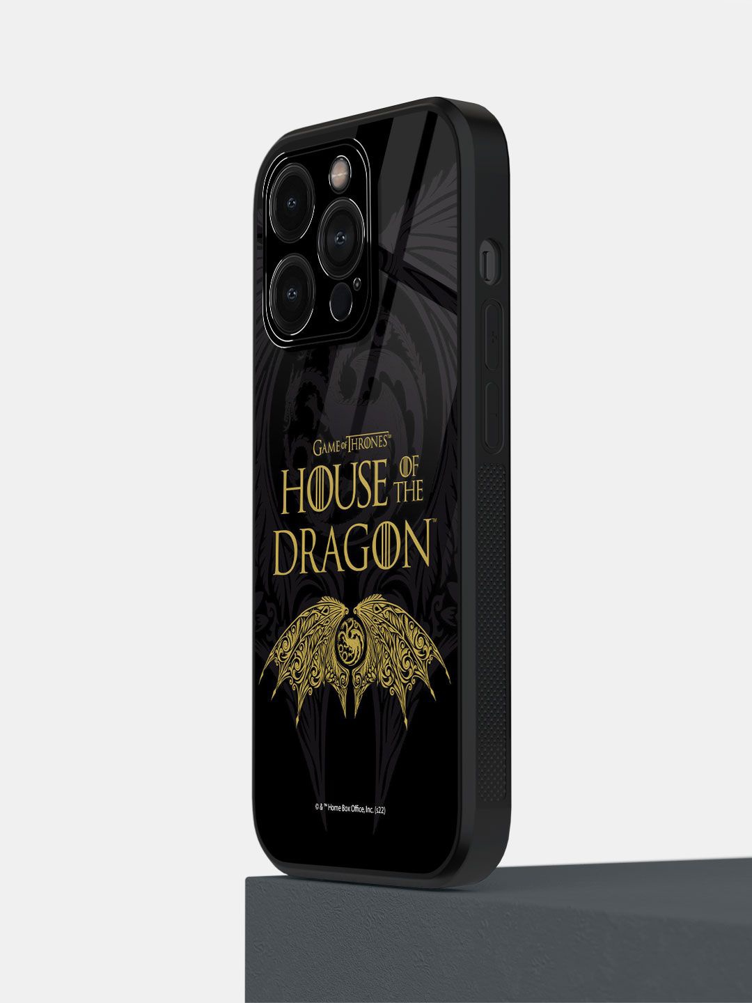 

macmerise Typography Printed iPhone 14 Pro Back Case Mobile Accessories, Black