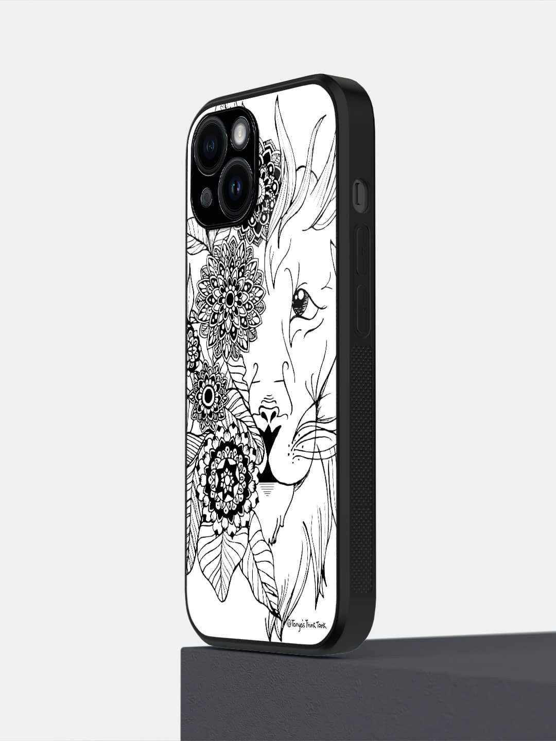 

macmerise Floral Printed iPhone 14 Back Case Mobile Accessories, White