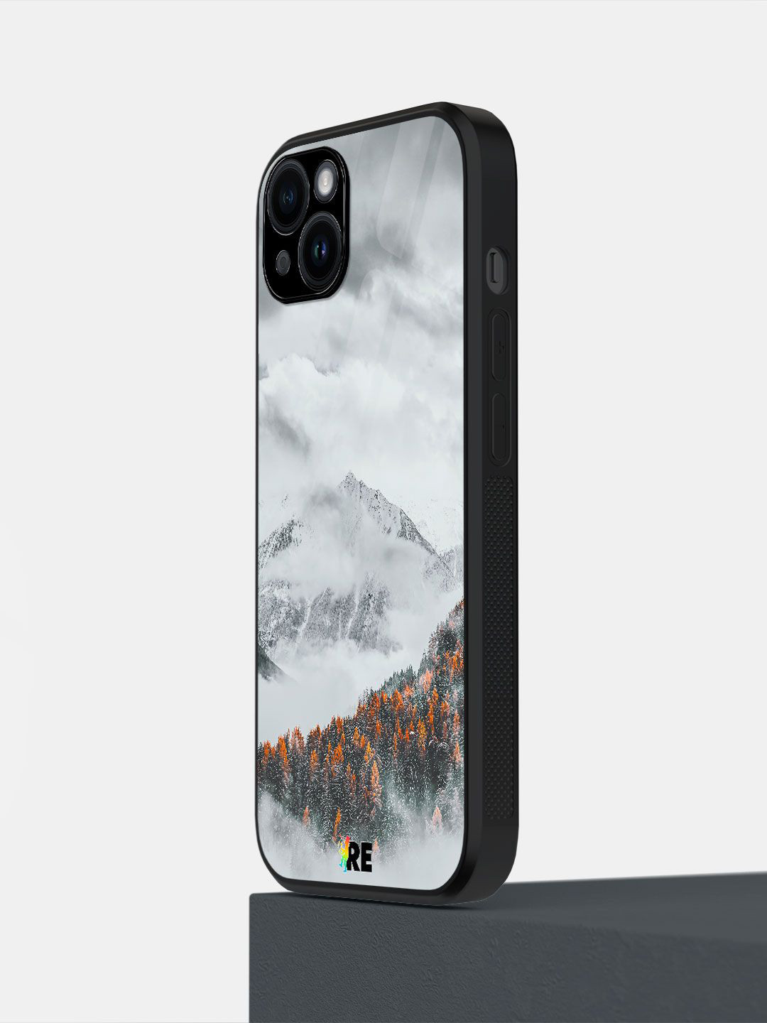 

macmerise Tropical Printed iPhone 14 Plus Back Case Mobile Accessories, Grey