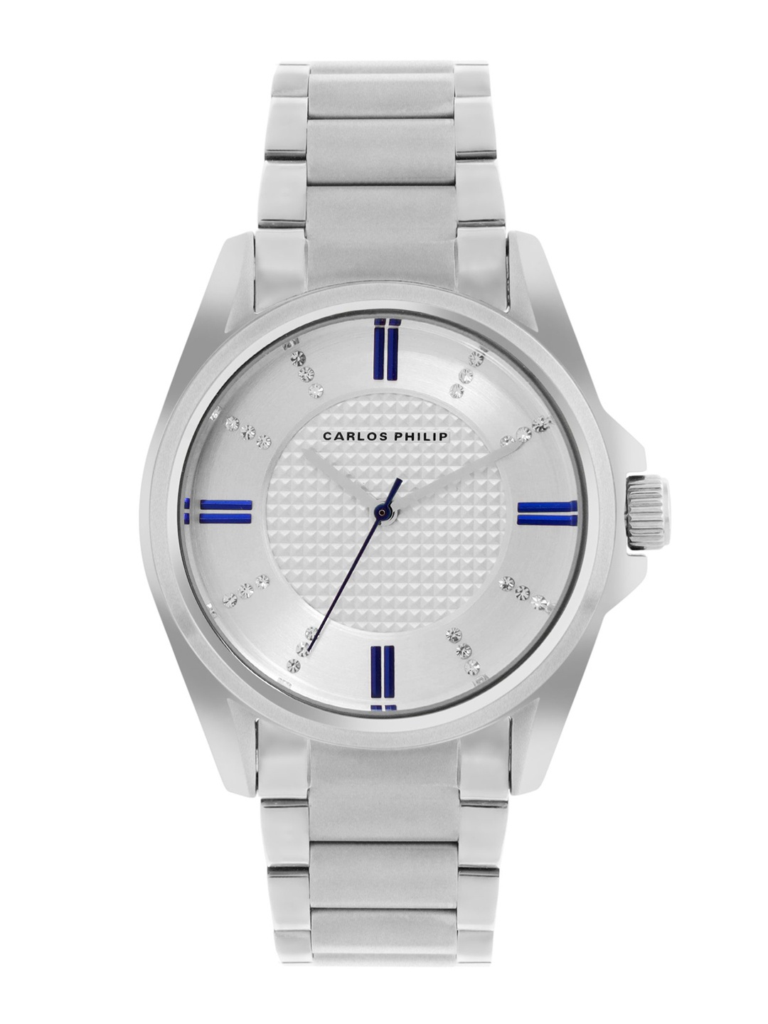 

CARLOS PHILIP Women Bracelet Style Straps Analogue Watch Equinox 1192A - 2N, Grey