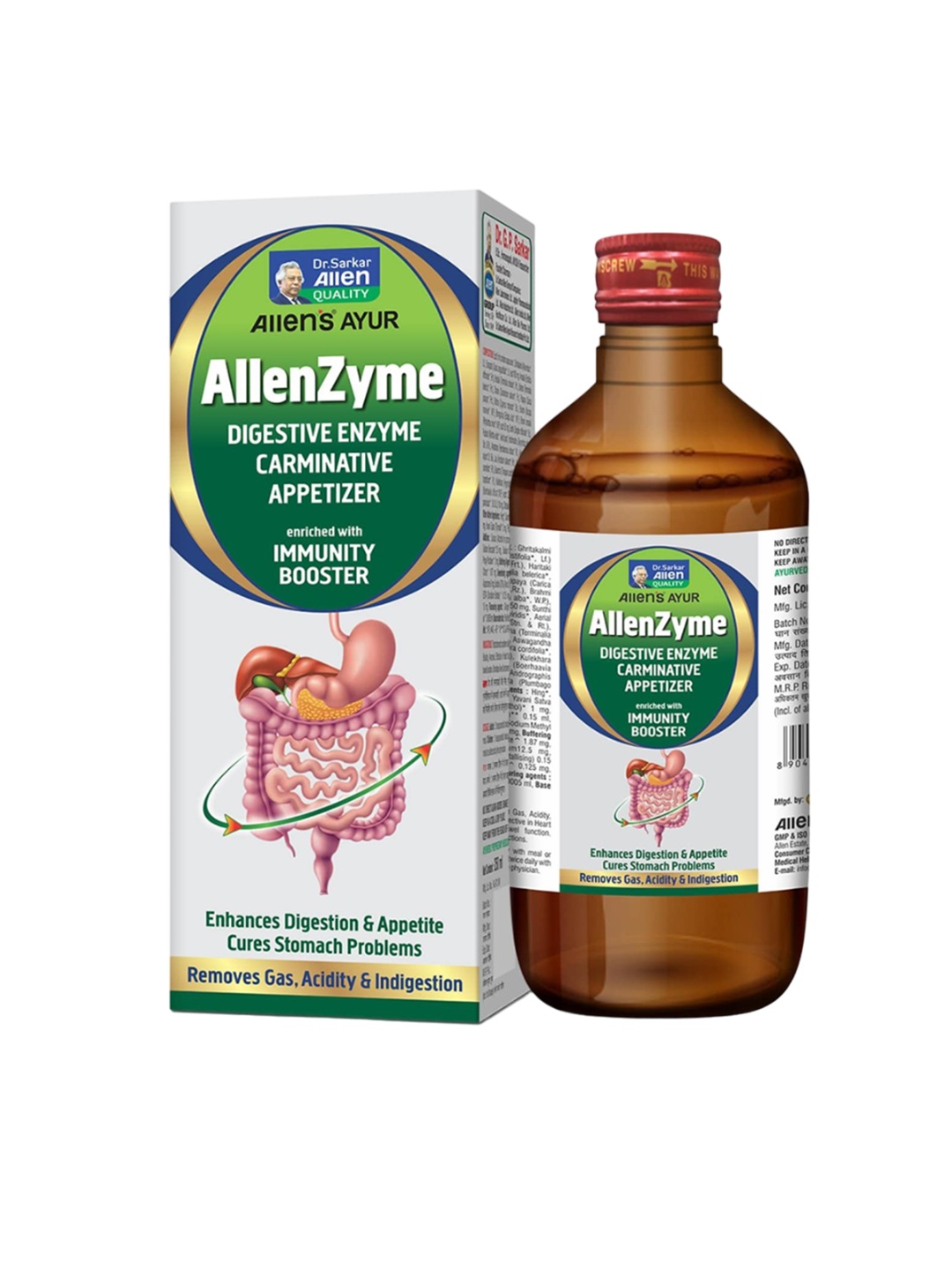 

ALLEN Allenzyme Tonic - 250ml, Brown