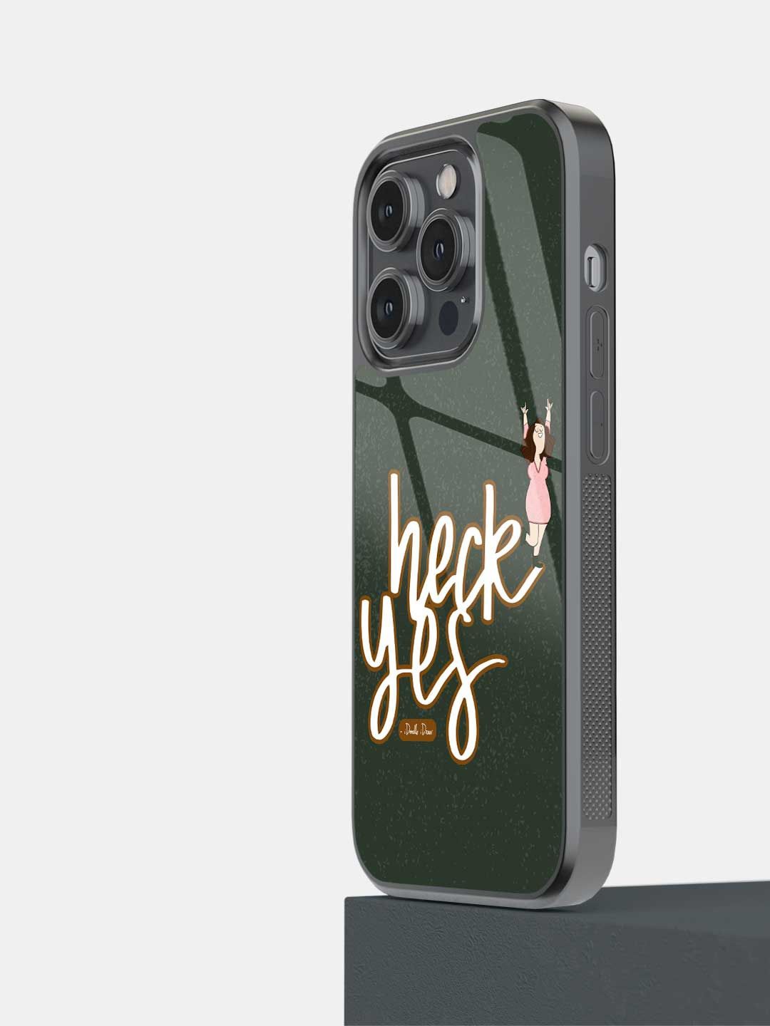 

macmerise Typography Printed iPhone 14 Pro Back Case Mobile Accessories, Green
