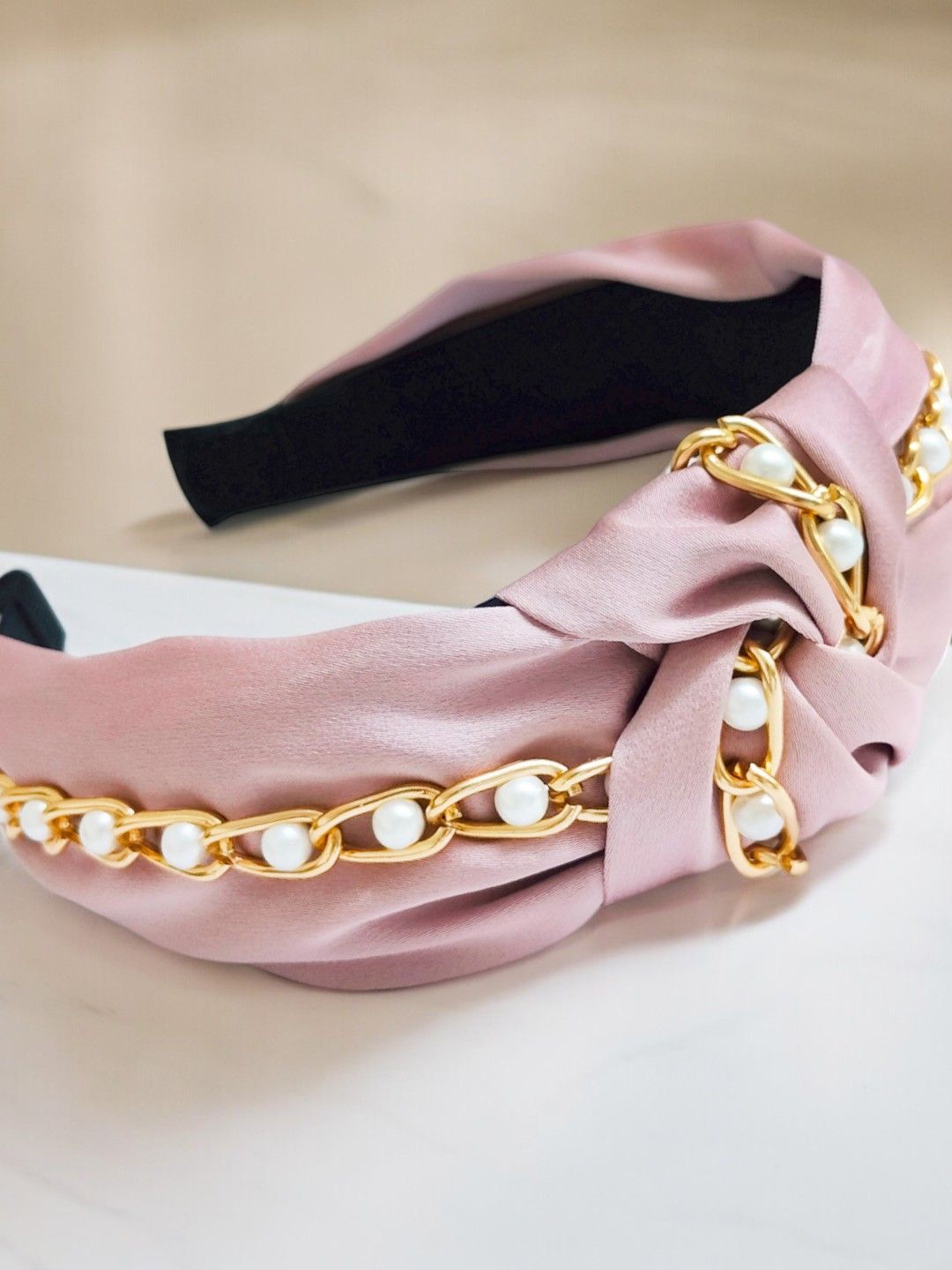 

fabula Women Embellished Hairband, Pink